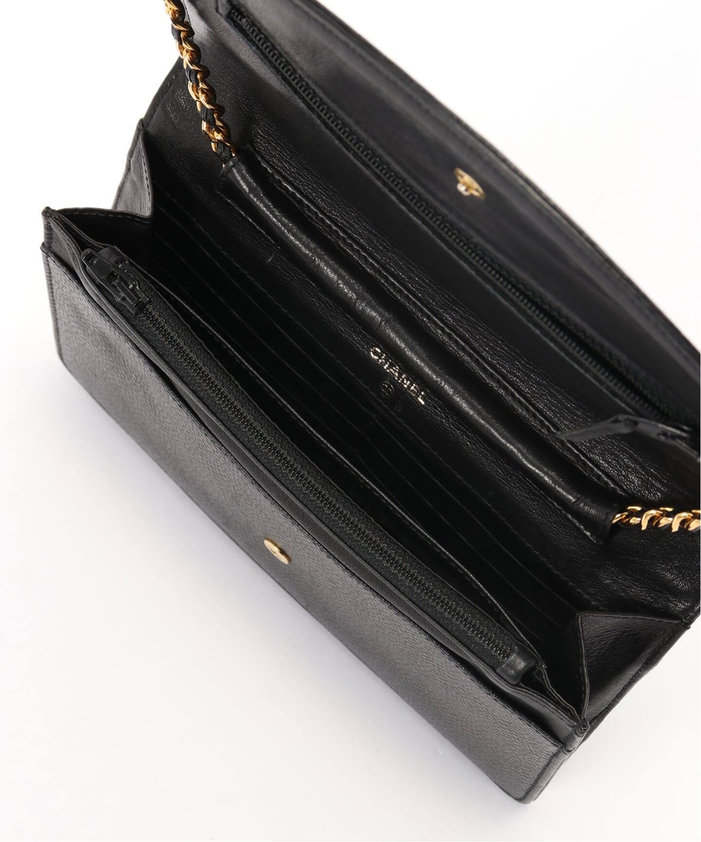 CHANEL/シャネル】 Matelasse chain wallet（ショルダーバッグ