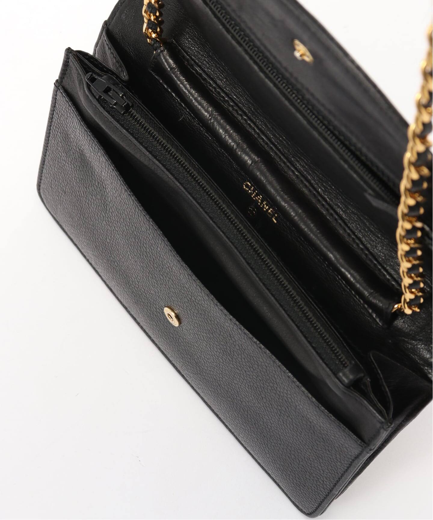 CHANEL/シャネル】 Matelasse chain wallet（ショルダーバッグ