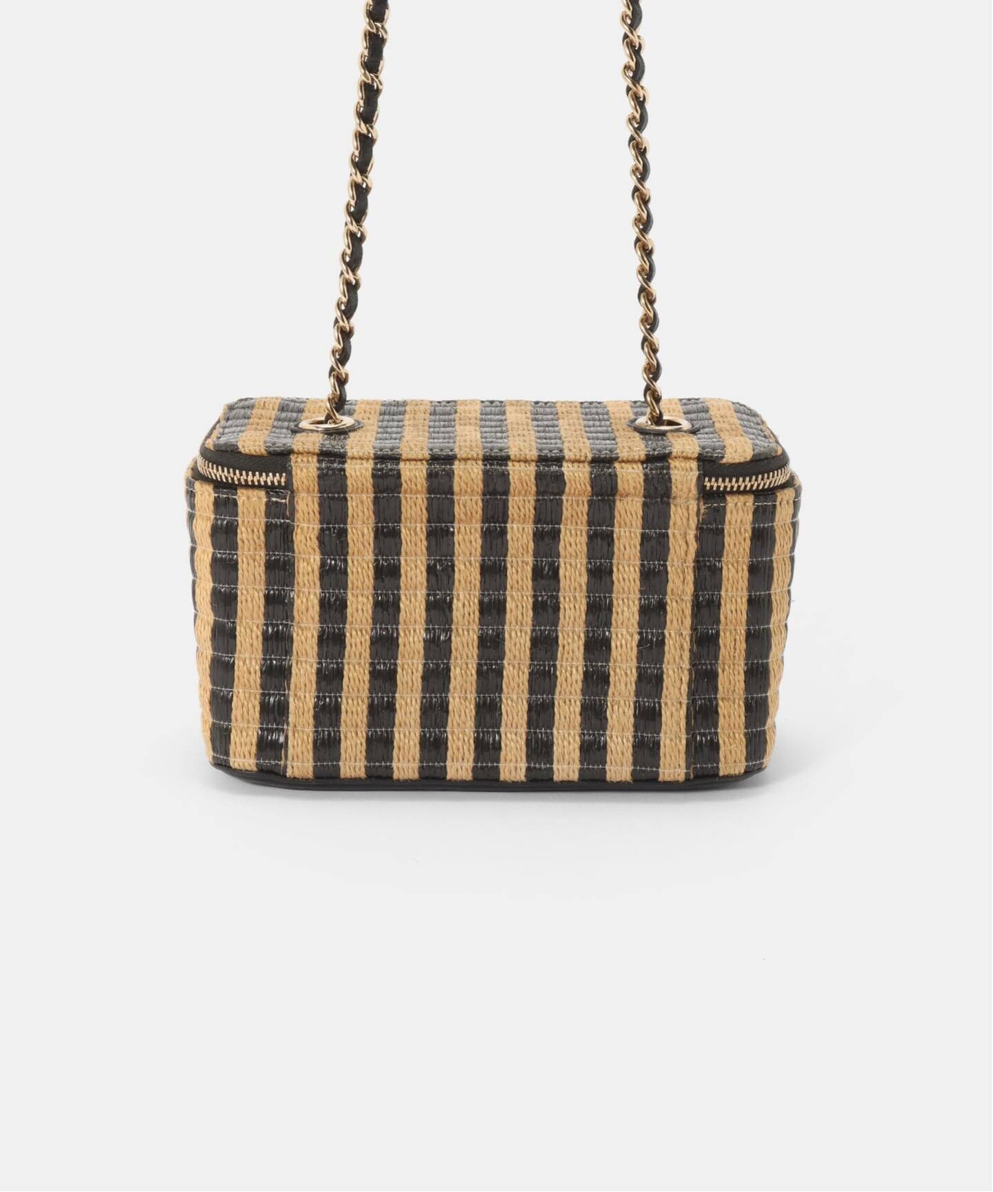 CHANEL/シャネル】バニティショルダーバッグ raffia（ショルダーバッグ