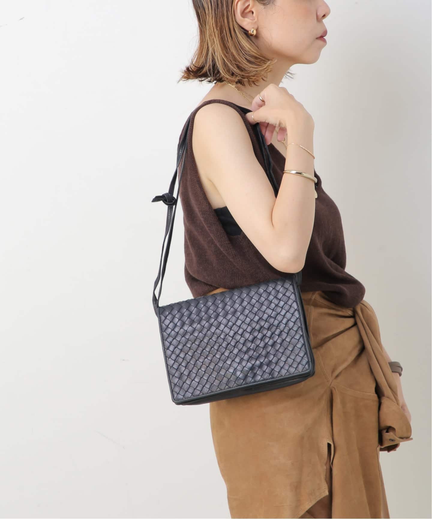 VINTAGE BOTTEGA VENETA/ボッテガ ヴェネタ】ショルダーバッグ