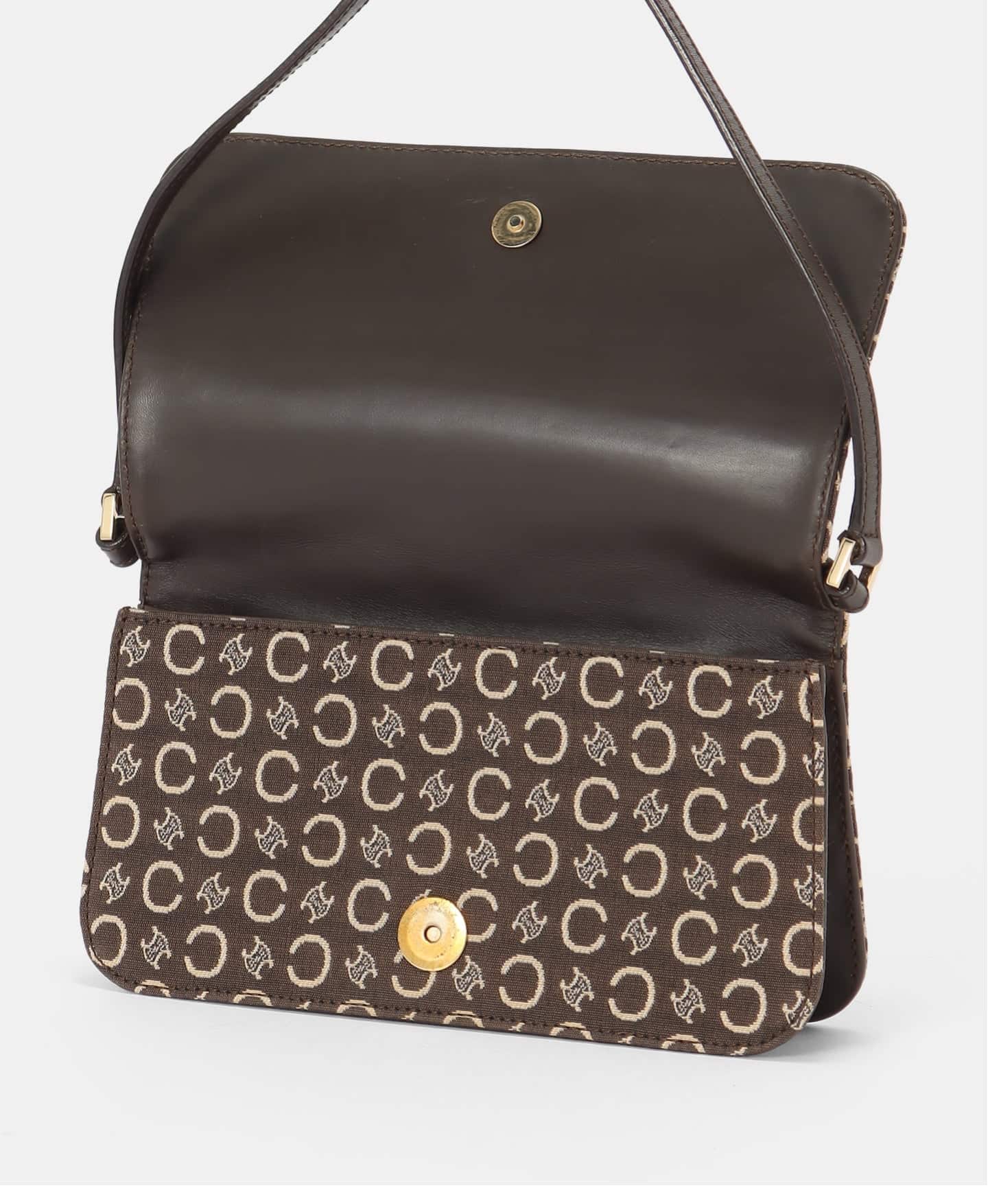 VINTAGE CELINE/セリーヌ】c macadam ショルダーバッグ canvas