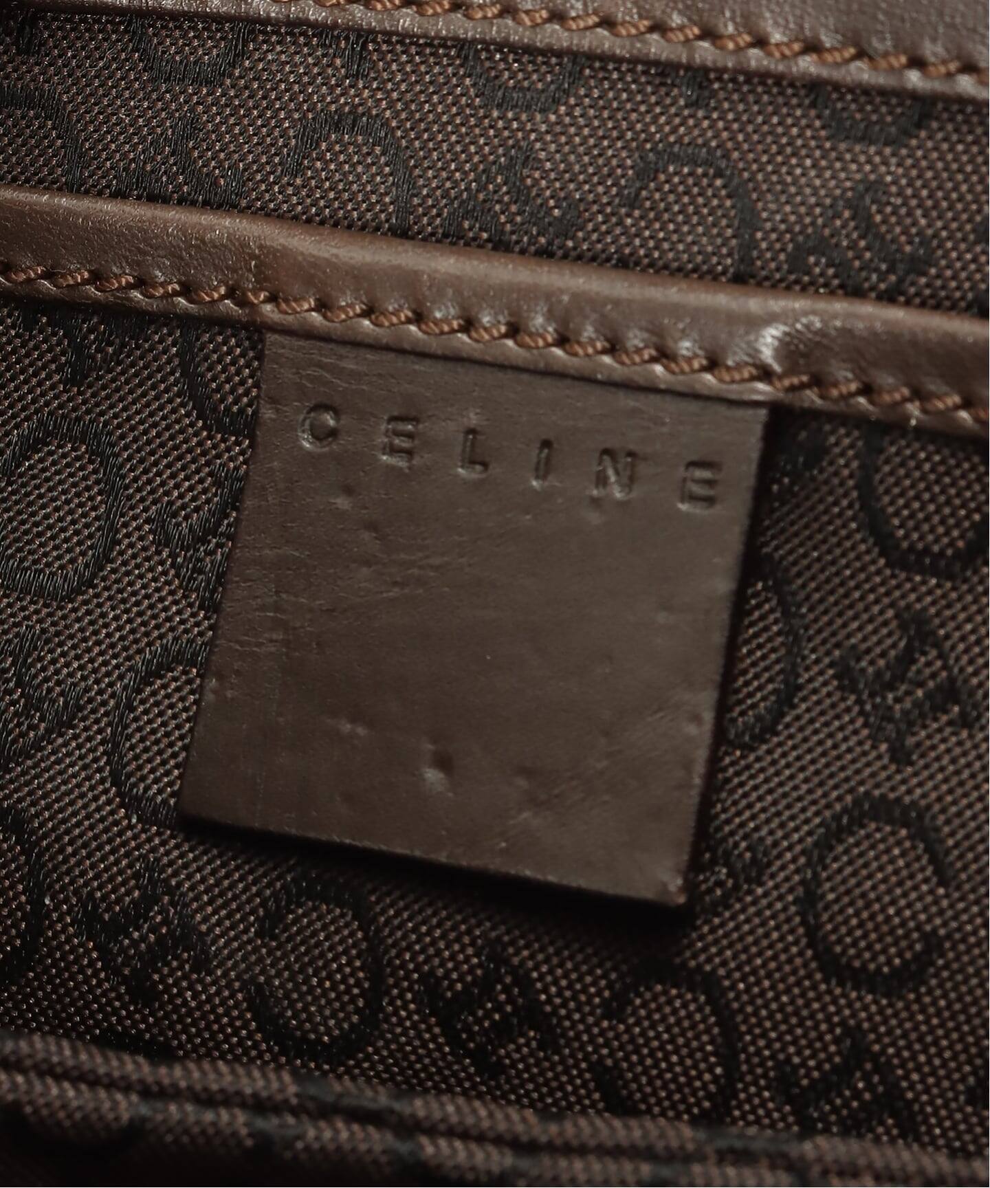 VINTAGE CELINE/セリーヌ】c macadam ショルダーバッグ canvas