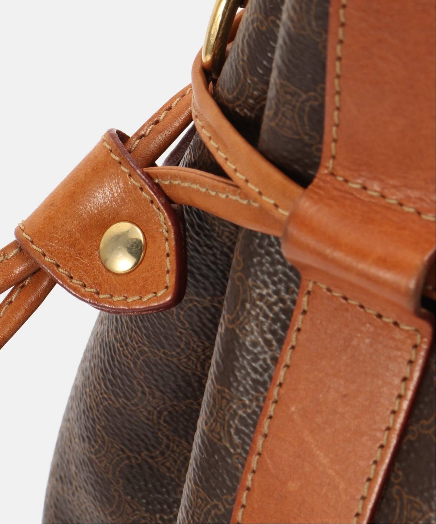 VINTAGE CELINE/セリーヌ】パースショルダーバッグ macadam