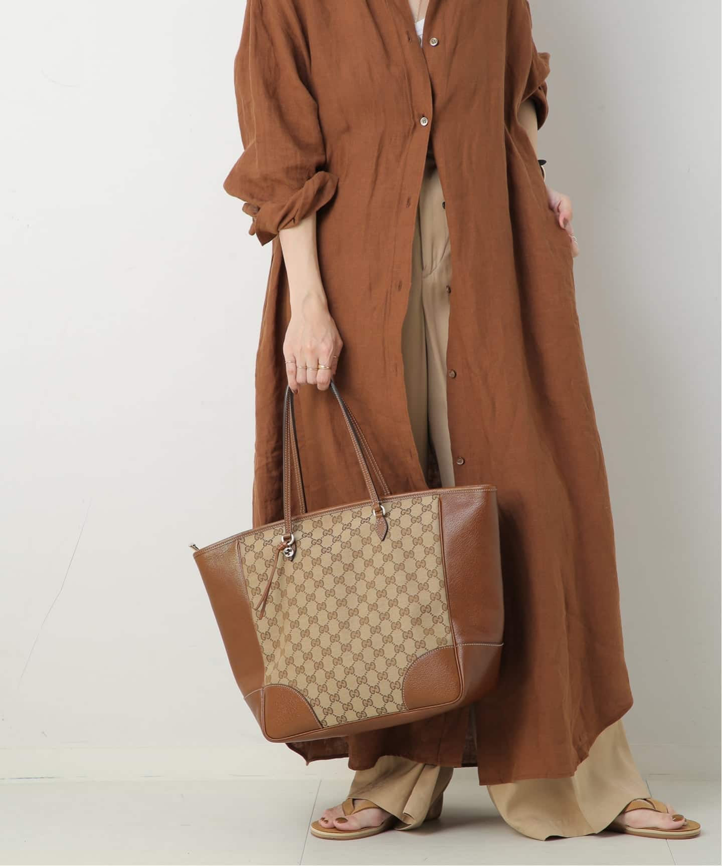 VINTAGE GUCCI/グッチ】トートバッグ gg（トートバッグ）｜DECOUVERTE