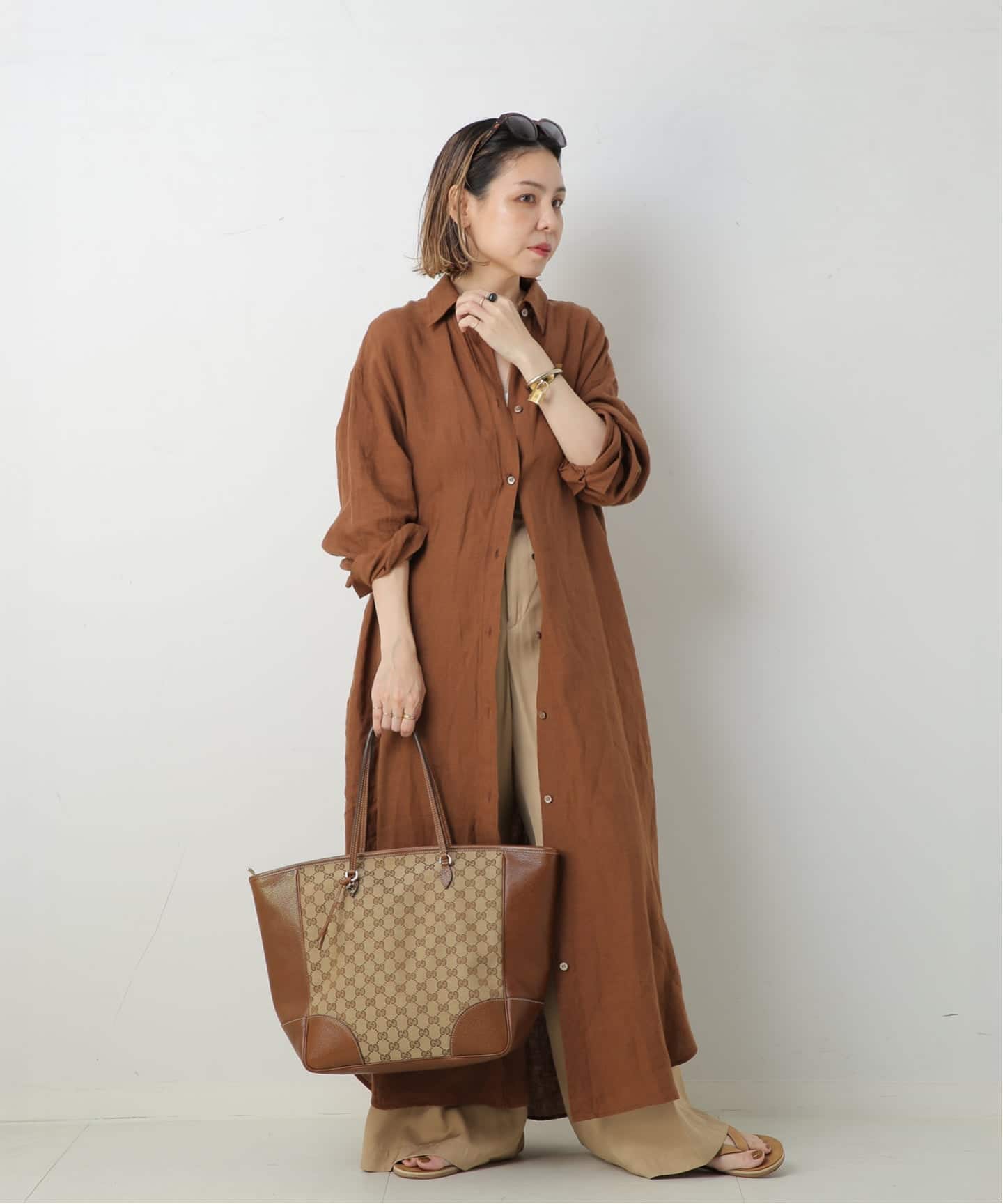 VINTAGE GUCCI/グッチ】トートバッグ gg（トートバッグ）｜DECOUVERTE