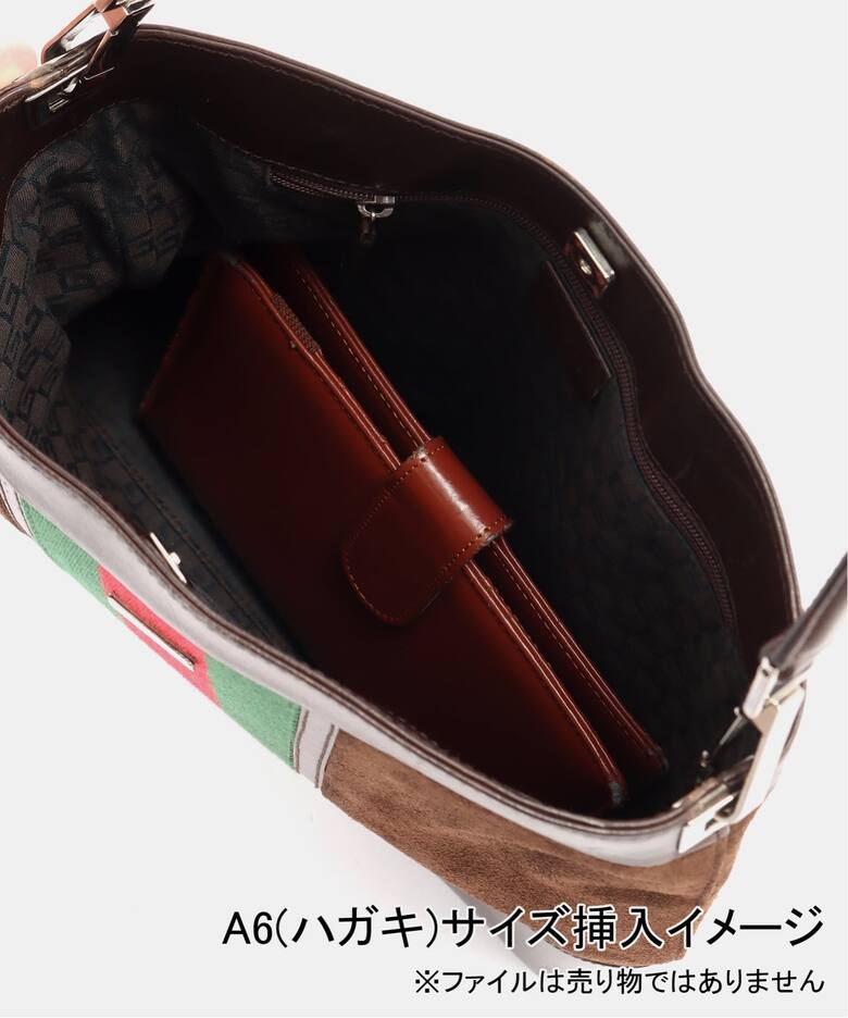 VINTAGE GUCCI/グッチ】ショルダーバッグ web suede（ショルダーバッグ 