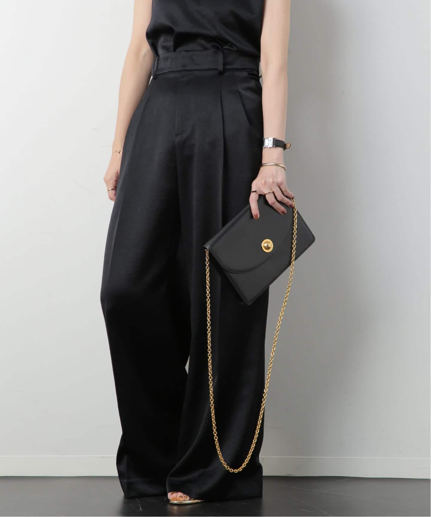 CELINE　バッグ　2way VINTAGE CELINE/セリーヌ】チェーンショルダーバッグ 2way（ショルダー