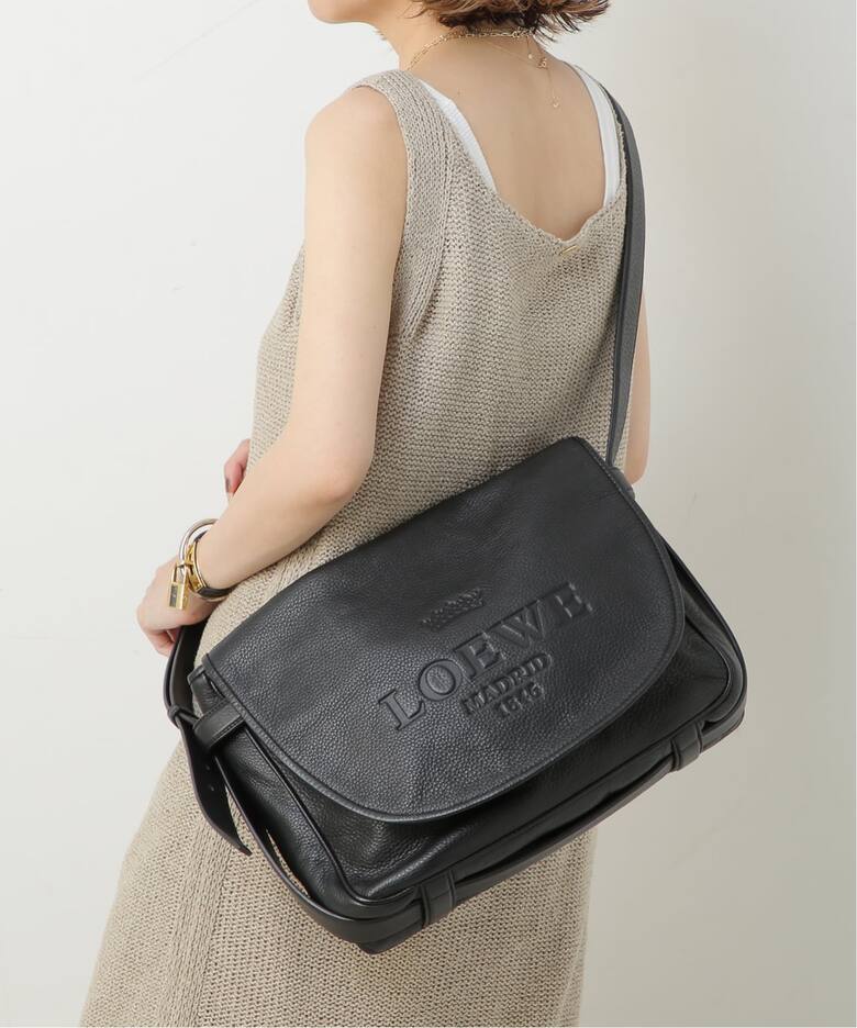 VINTAGE LOEWE/ロエベ】Heritage ショルダーバッグ（ショルダーバッグ 