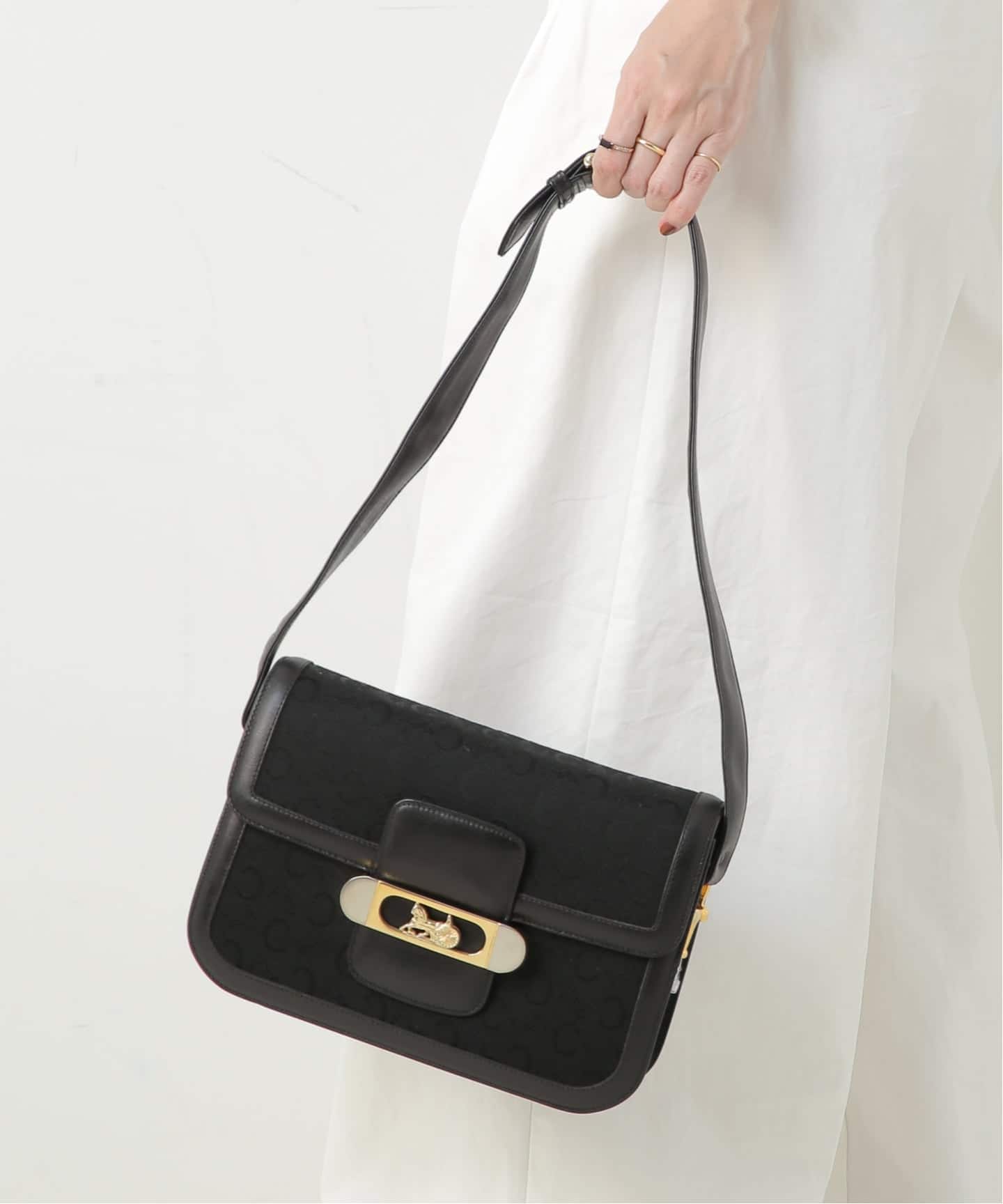 VINTAGE CELINE/セリーヌ】ショルダーバッグ c macadam（ショルダー