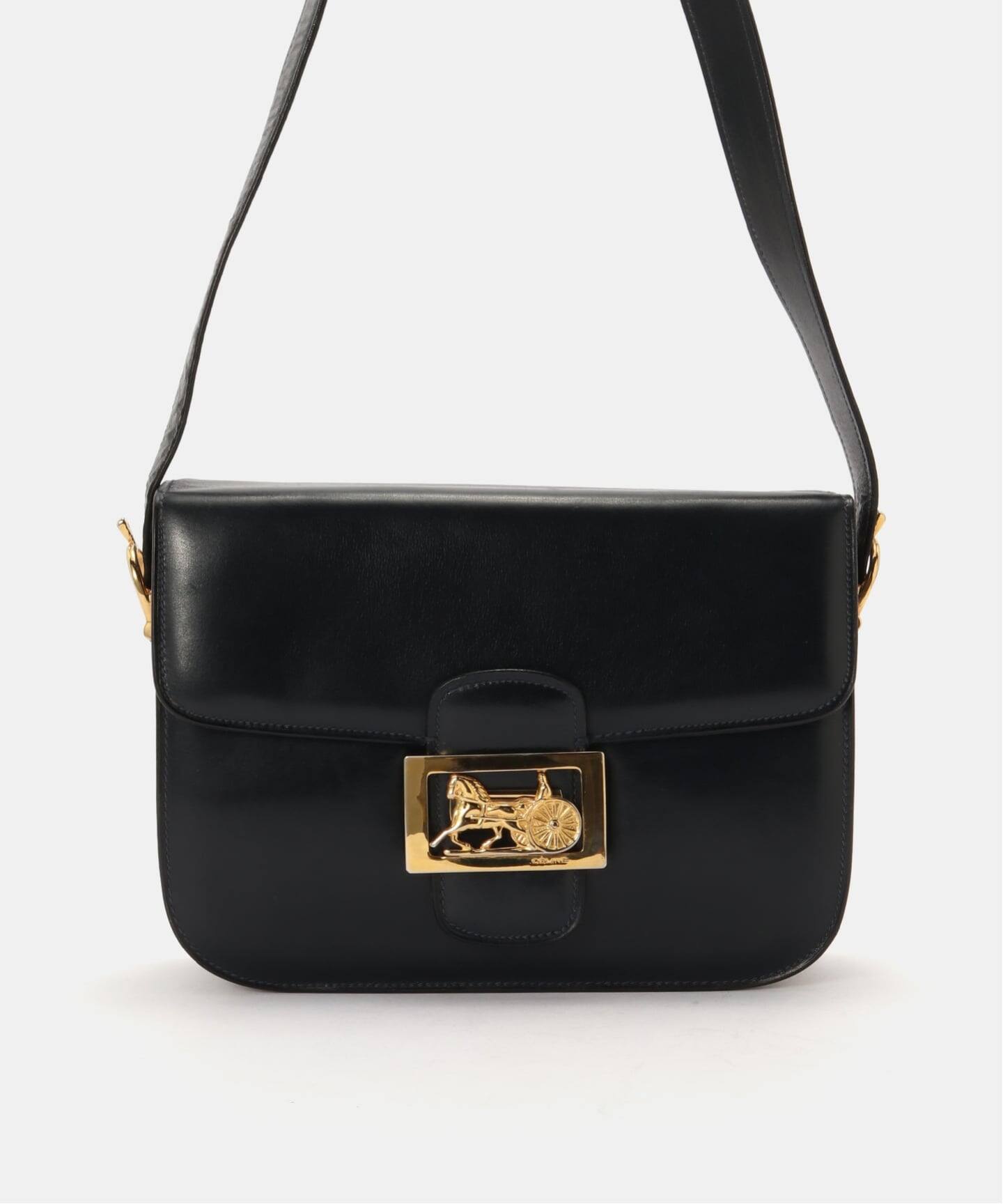 VINTAGE CELINE/セリーヌ】ショルダーバッグ horse carriage