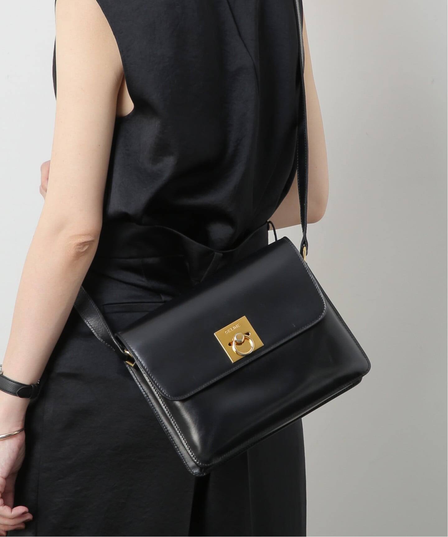 VINTAGE CELINE/セリーヌ】ショルダーバッグ（ショルダーバッグ 