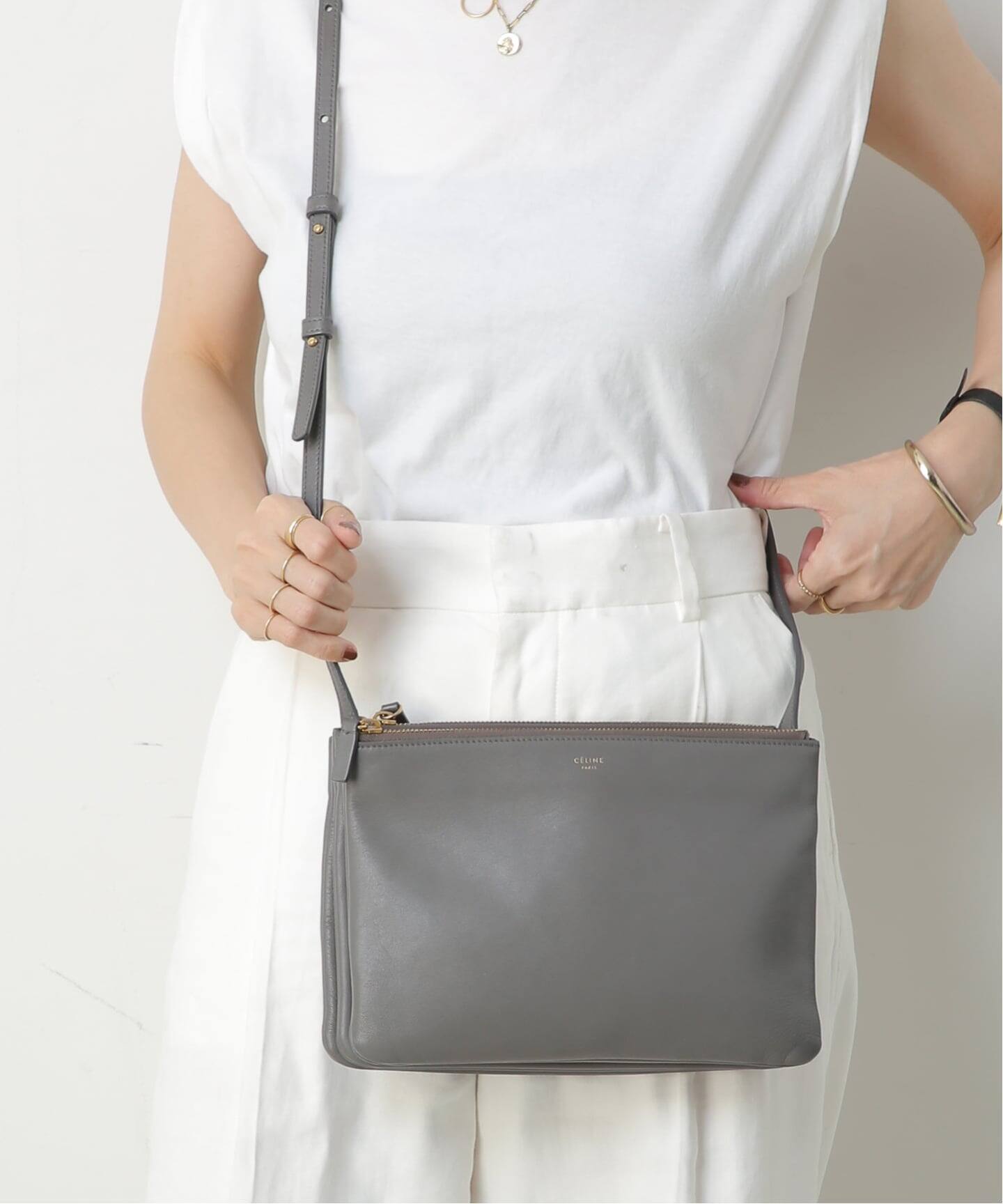 CELINE/セリーヌ】Trio large（ショルダーバッグ）｜DECOUVERTE 