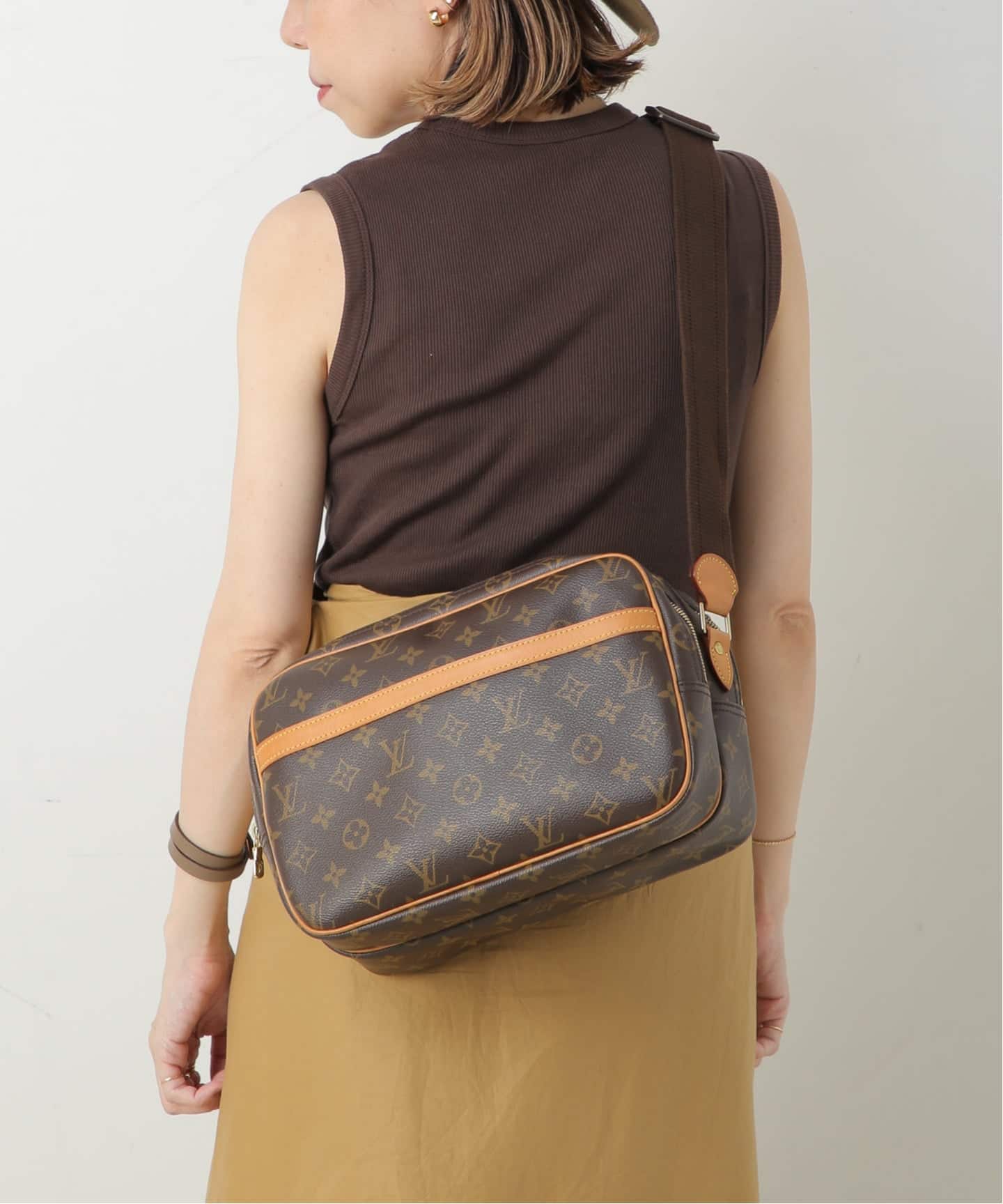 VINTAGE LOUIS VUITTON/ルイ ヴィトン】 Reporter pm（ショルダー