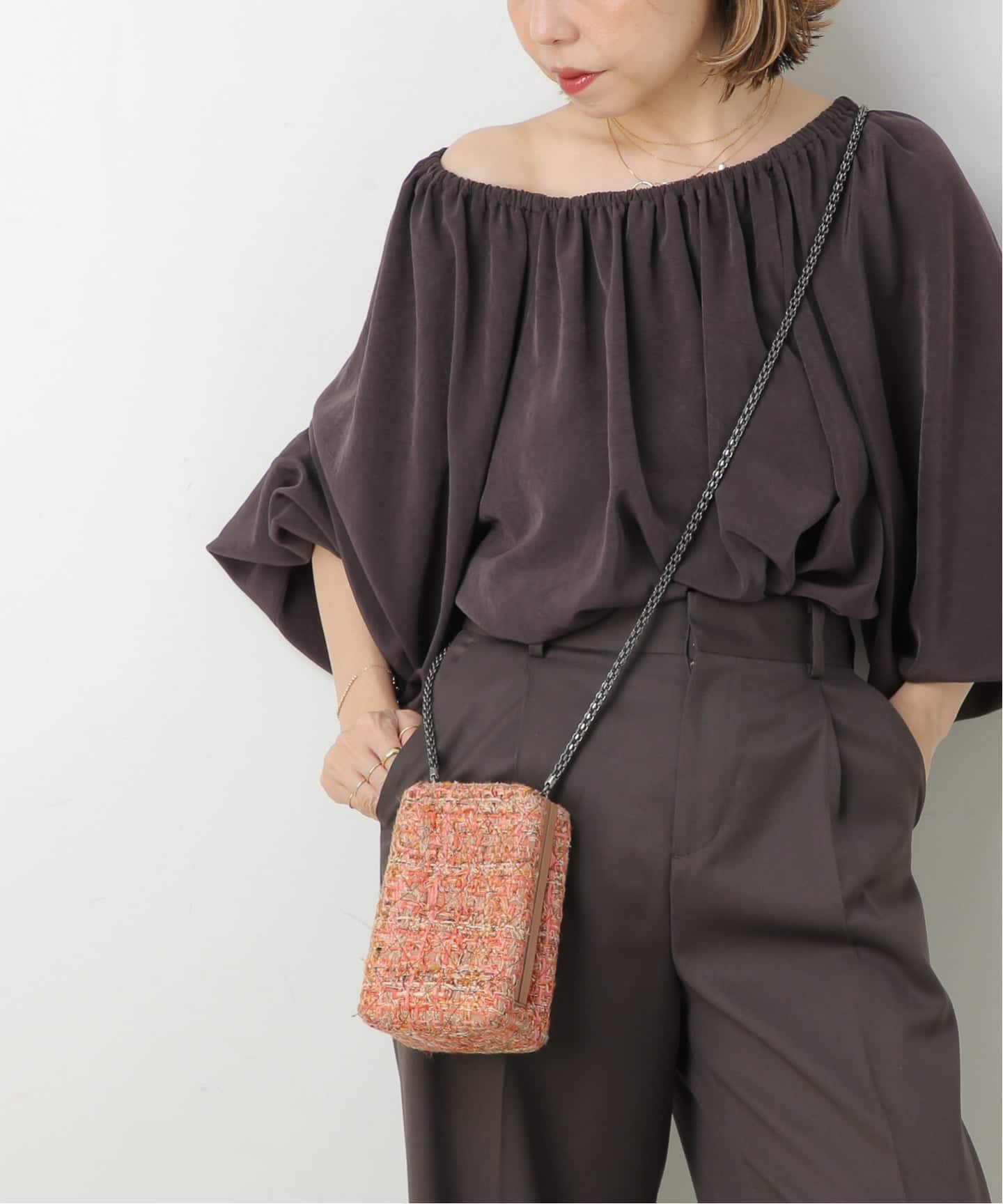 CHANEL/シャネル】CC tweed チェーンショルダーバッグ（ショルダー