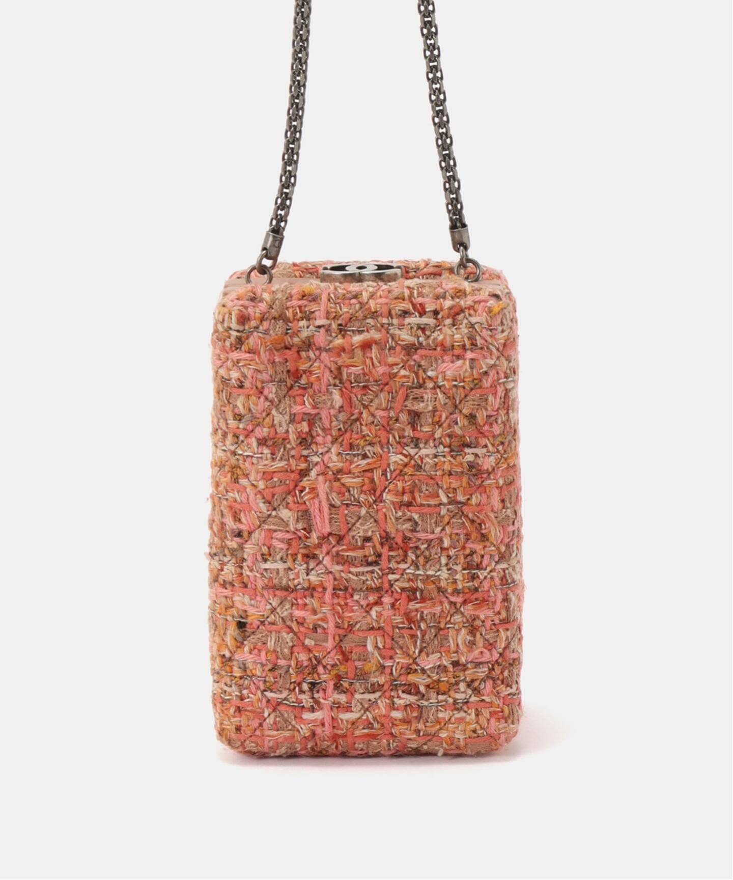 CHANEL/シャネル】CC tweed チェーンショルダーバッグ（ショルダー