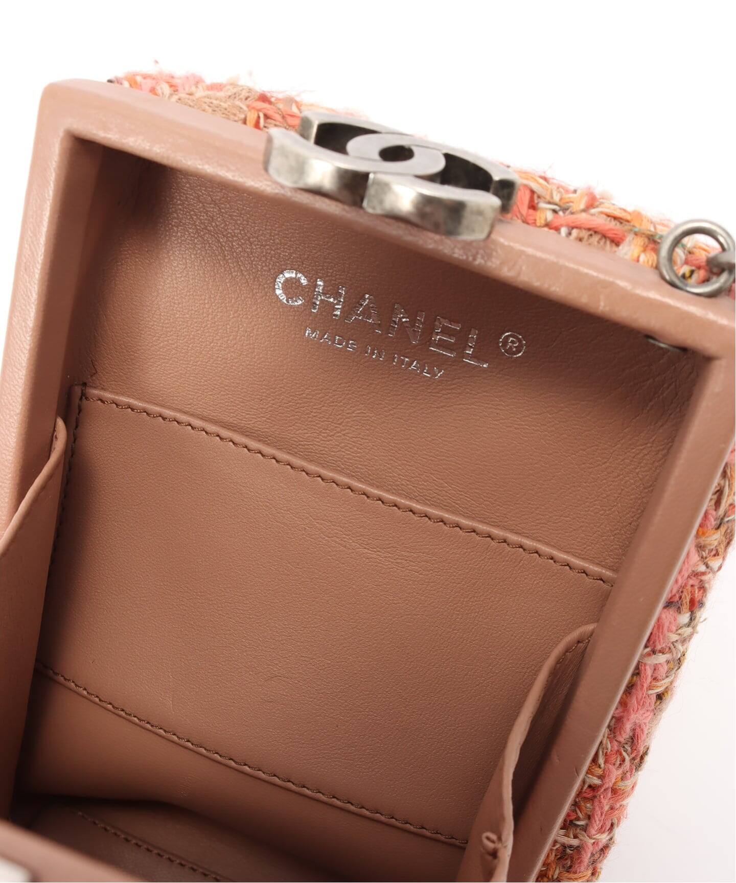 CHANEL/シャネル】CC tweed チェーンショルダーバッグ（ショルダー