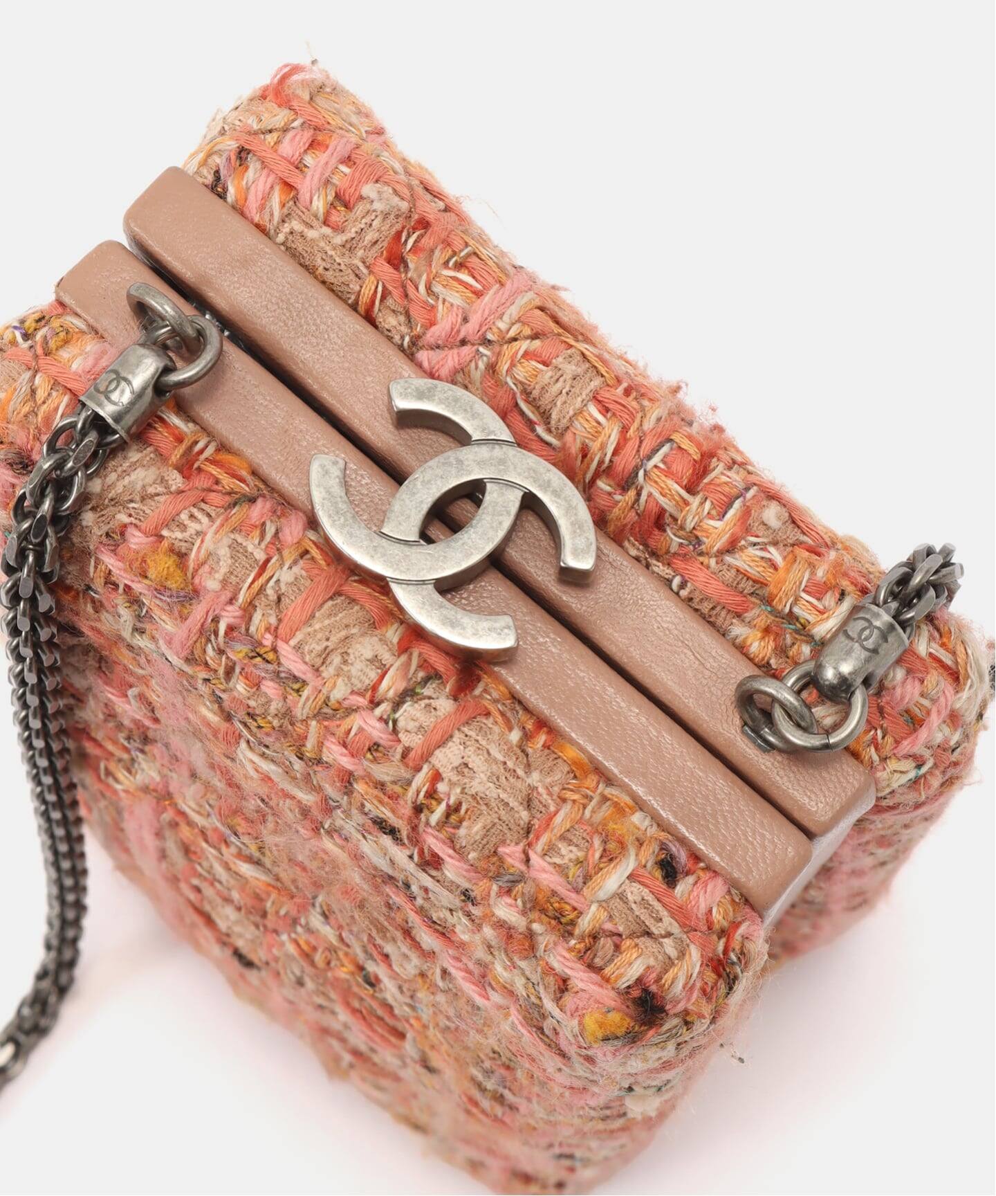 CHANEL/シャネル】CC tweed チェーンショルダーバッグ（ショルダー