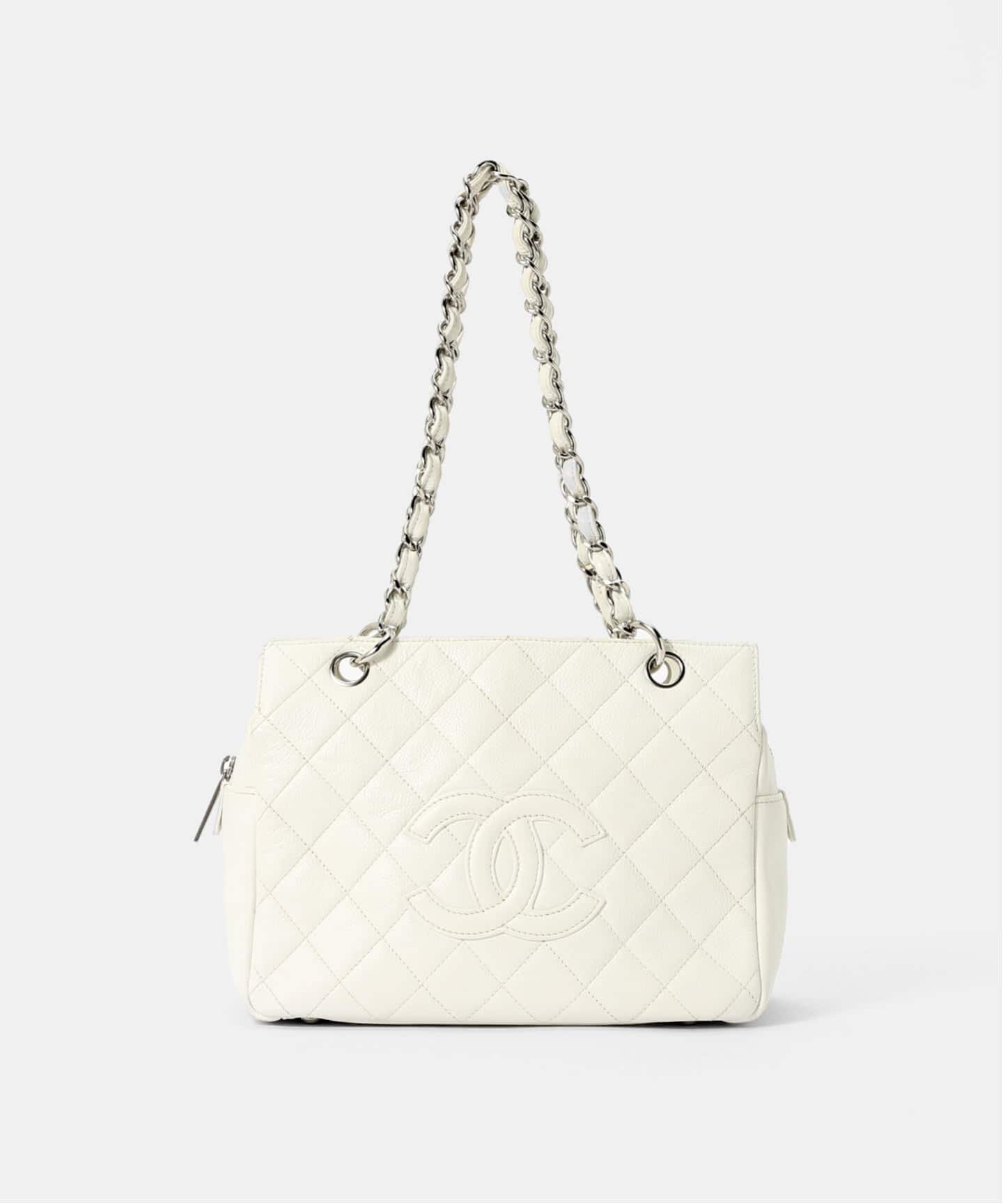 VINTAGE CHANEL/シャネル】PTT トートバッグ（ショルダーバッグ