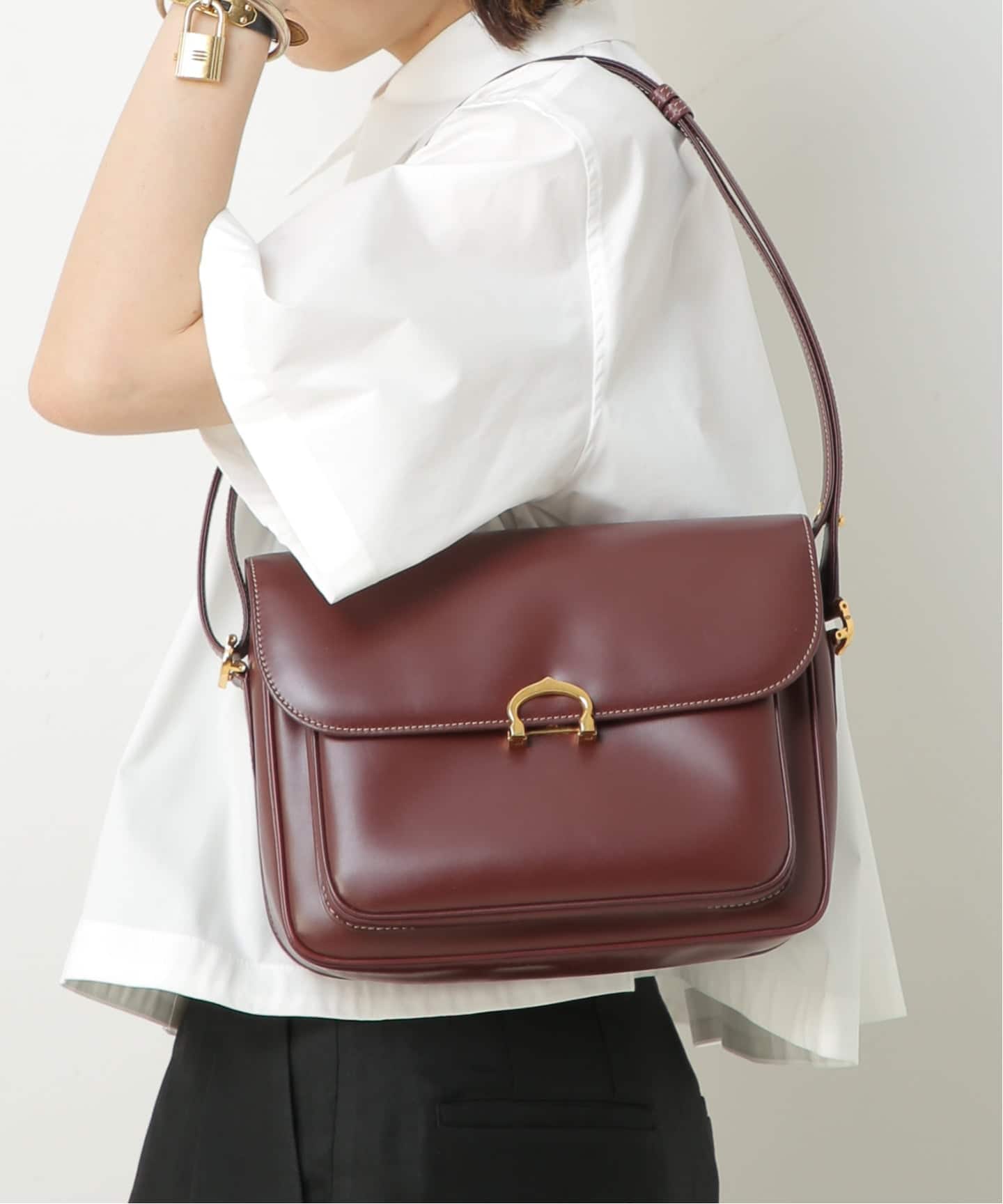 VINTAGE CARTIER/カルティエ】Must de cartier ショルダーバッグ