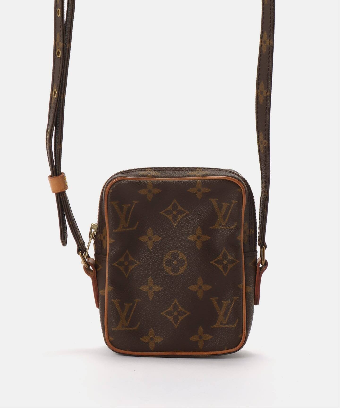 LOUIS VUITTON ★ミニバッグ ブラウン　新品未使用‼︎ VINTAGE LOUIS VUITTON/ルイ ヴィトン】Danube mini（ショルダーバッグ