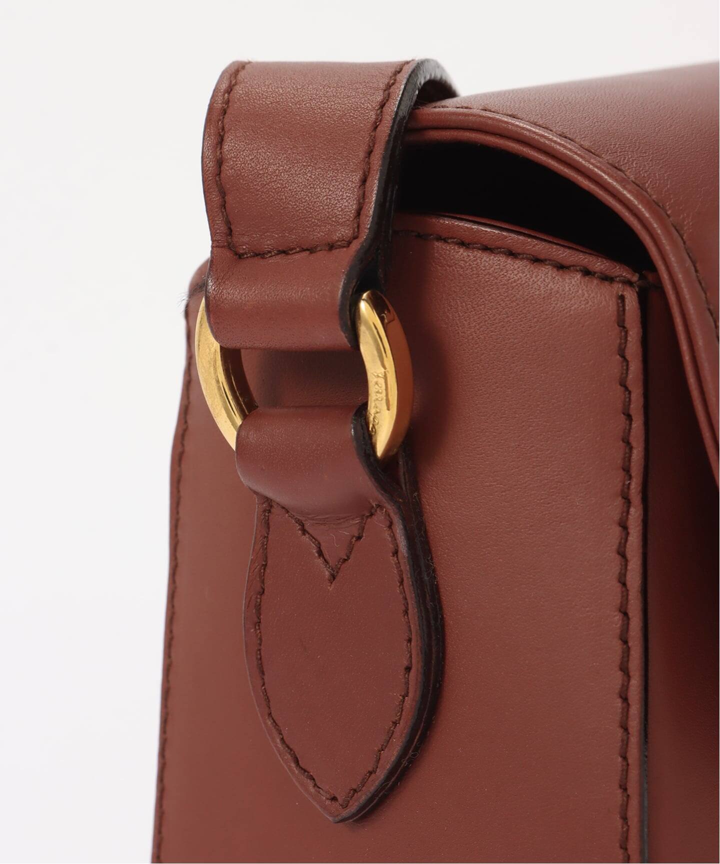 VINTAGE FERRAGAMO/フェラガモ】ショルダーバッグ gancini（ショルダー