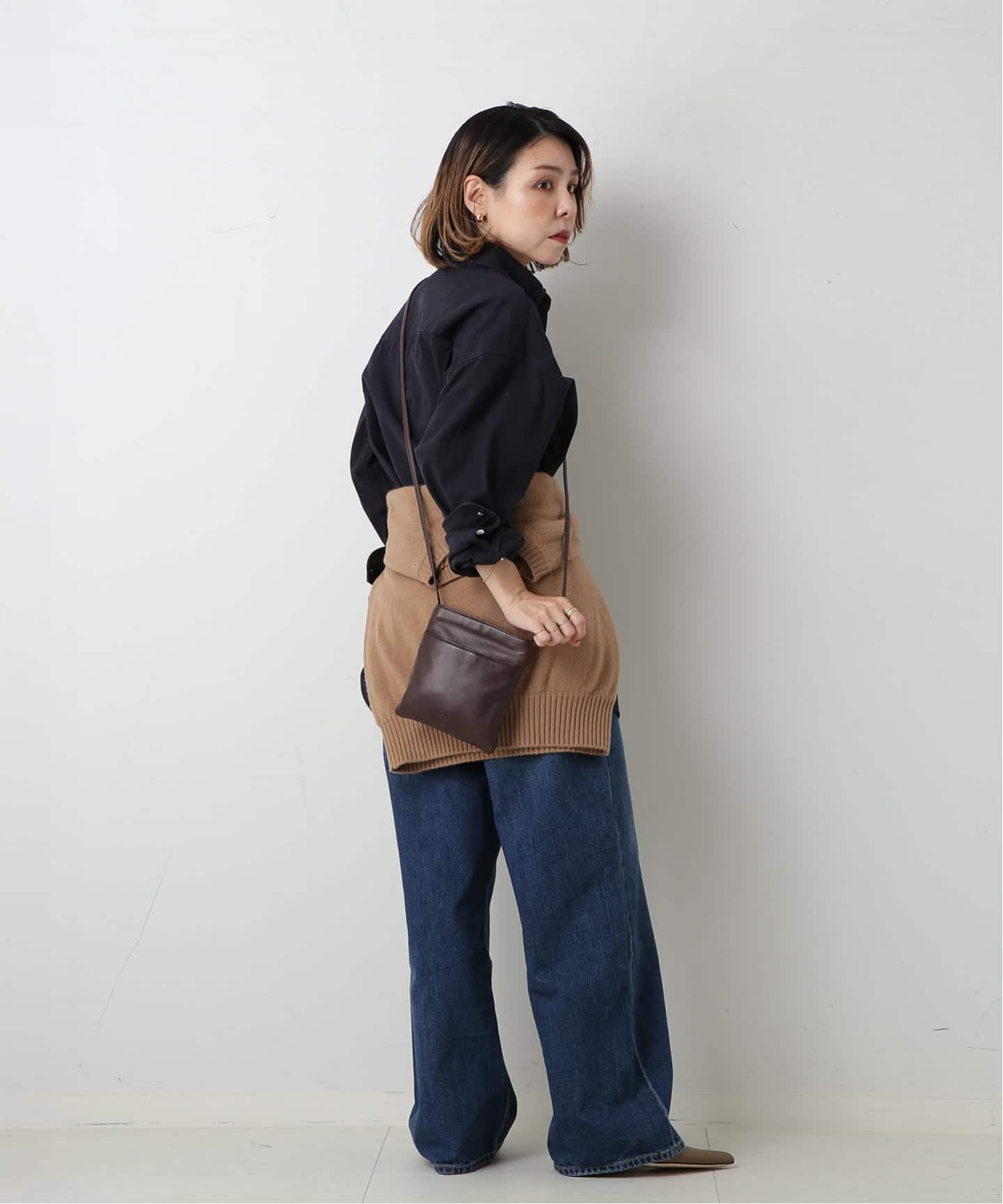 VINTAGE LOEWE/ロエベ】ミニショルダーバッグ anagram（ショルダー