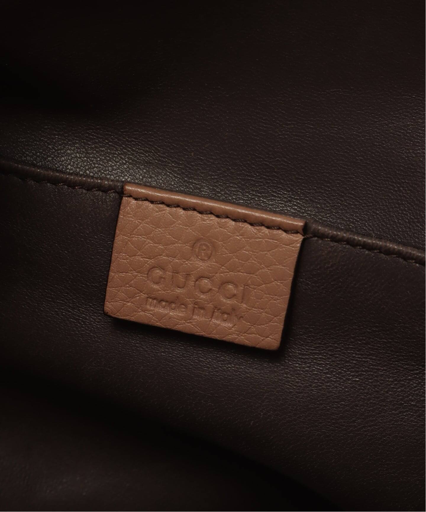 GUCCI/グッチ】Miss Bamboo バケットバッグ 2way（ショルダーバッグ
