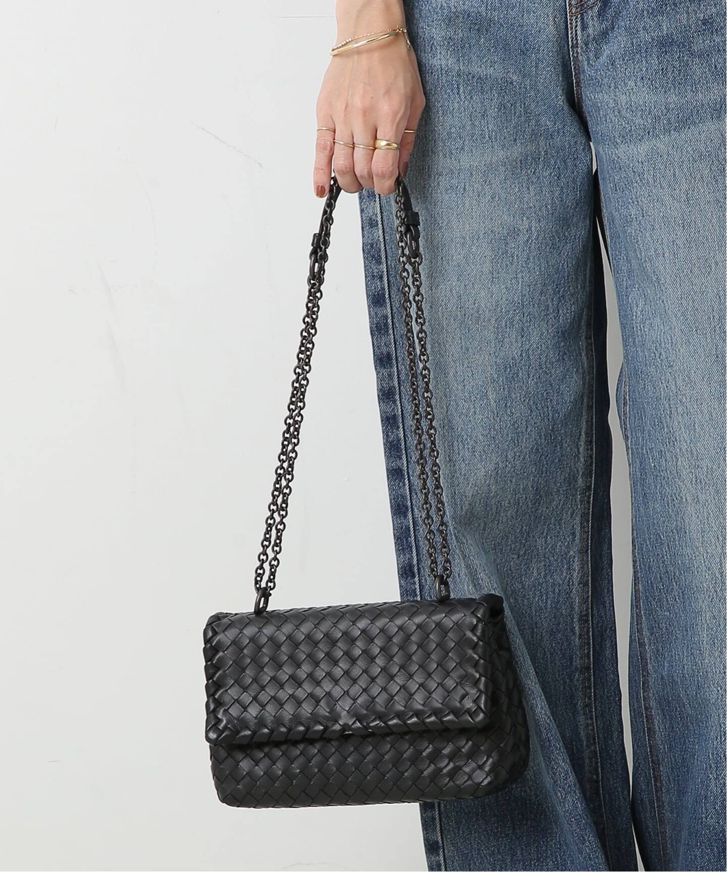 VINTAGE BOTTEGA VENETA/ボッテガ ヴェネタ】チェーンショルダーバッグ 