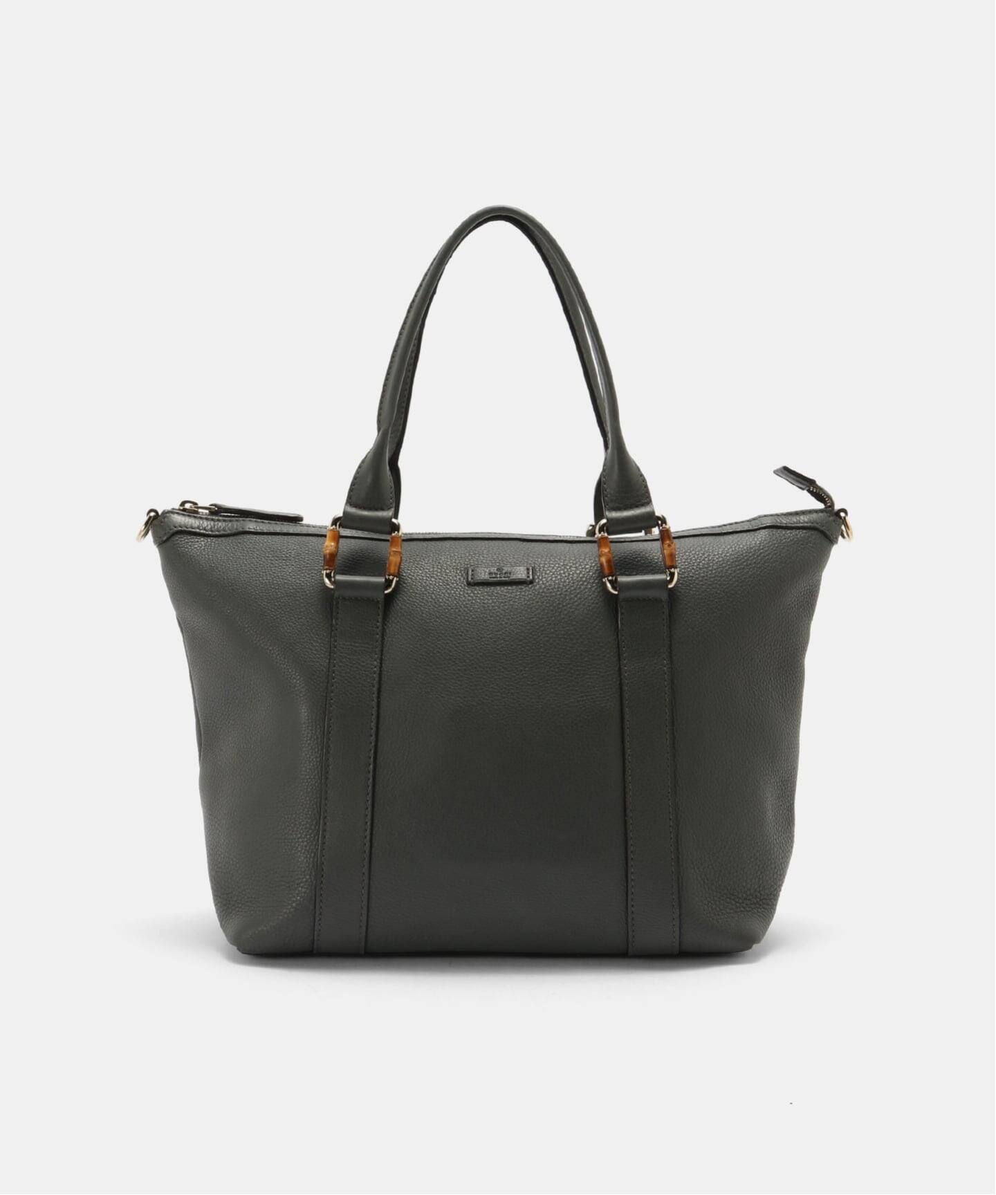 VINTAGE GUCCI/グッチ】Bamboo ショルダーバッグ（ショルダーバッグ