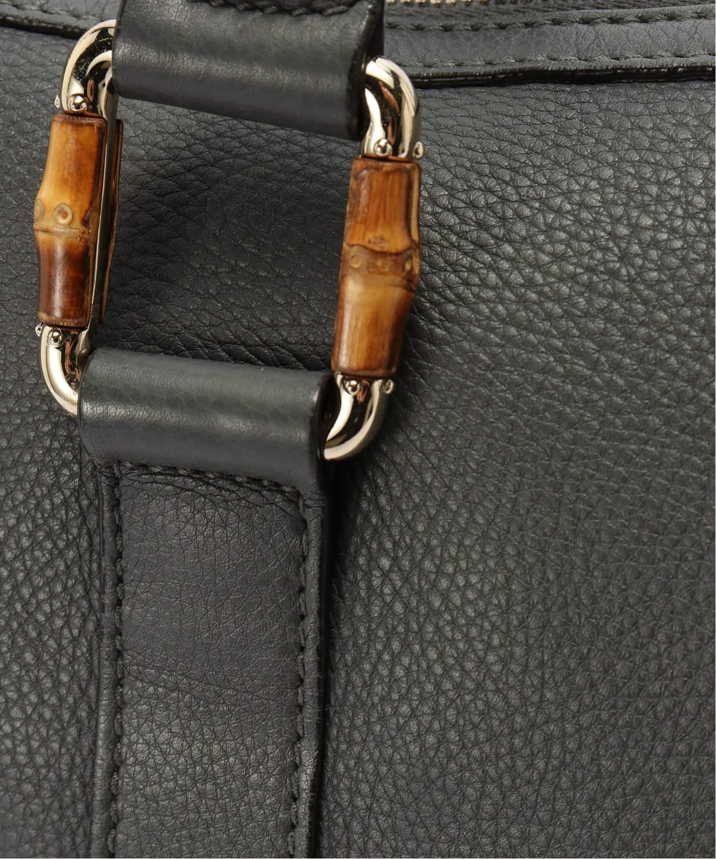 VINTAGE GUCCI/グッチ】Bamboo ショルダーバッグ（ショルダーバッグ