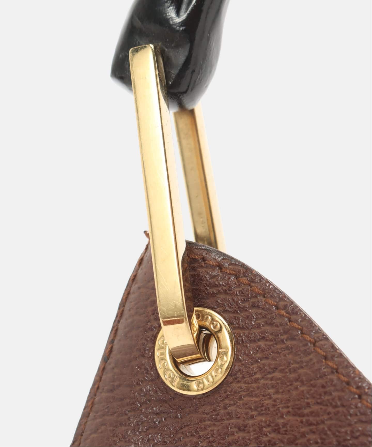 VINTAGE GUCCI/グッチ】Bamboo ショルダーバッグ（ショルダーバッグ