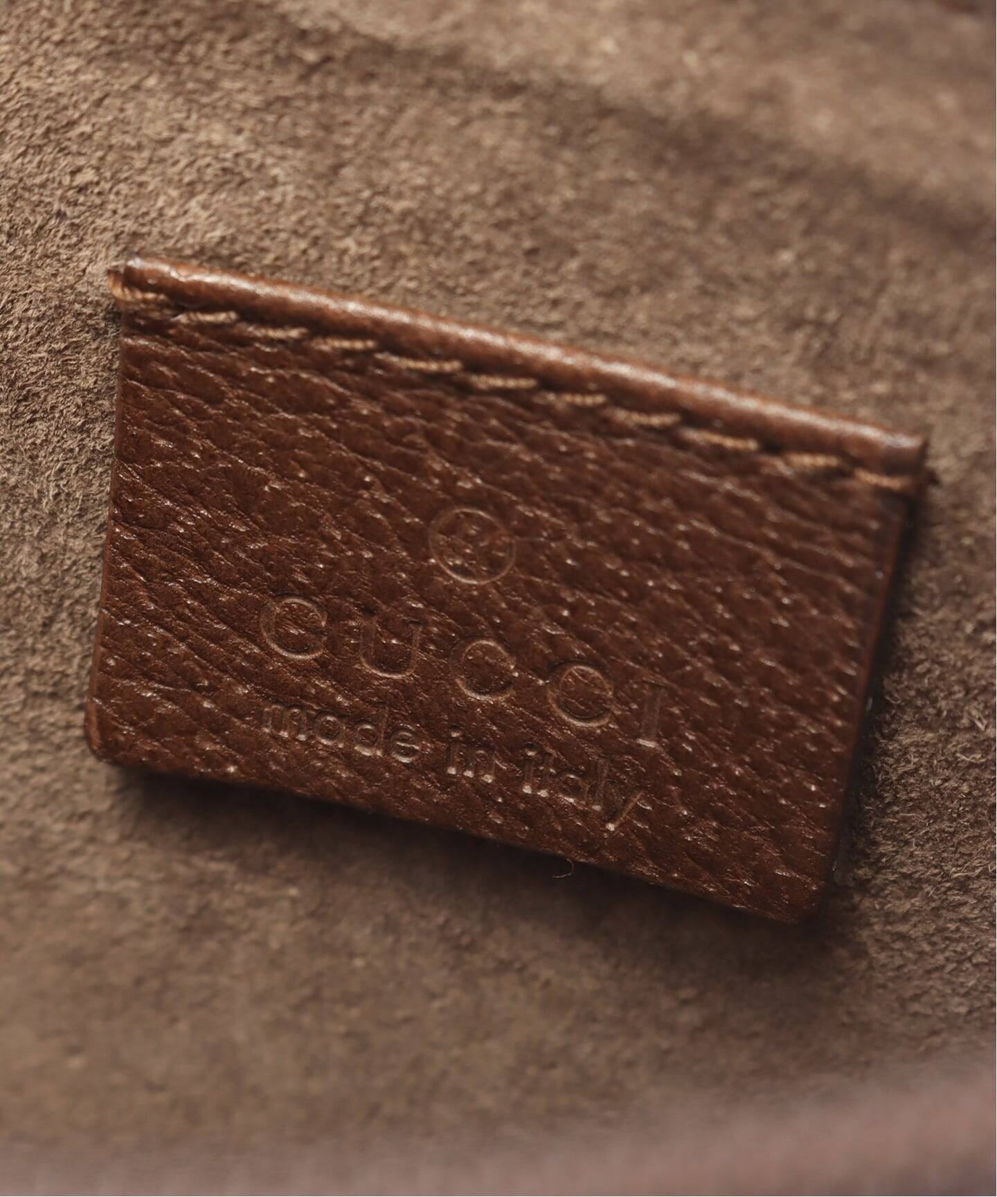 VINTAGE GUCCI/グッチ】Bamboo ショルダーバッグ（ショルダーバッグ