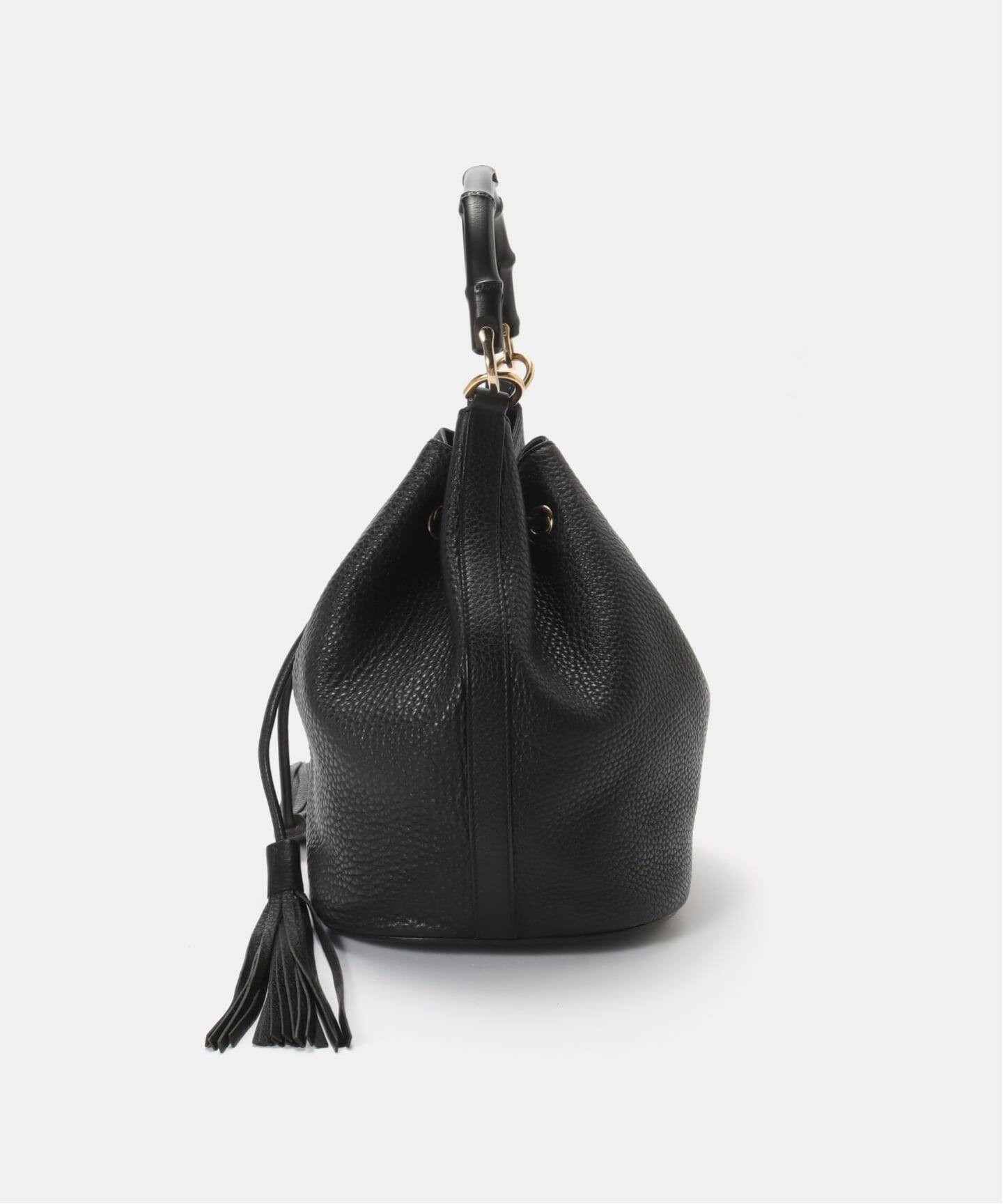 GUCCI/グッチ】Miss Bamboo バケットバッグ 2way（ショルダーバッグ