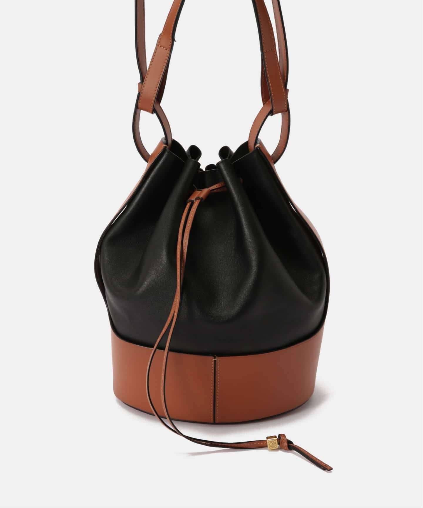 【美品】  LOEWE / ロエベ | Balloon bag / レザー バルーン ショルダーバッグ | ブラウン | レディース VINTAGE LOEWE/ロエベ】Balloon 2way（ショルダーバッグ）｜ENSEMBLE