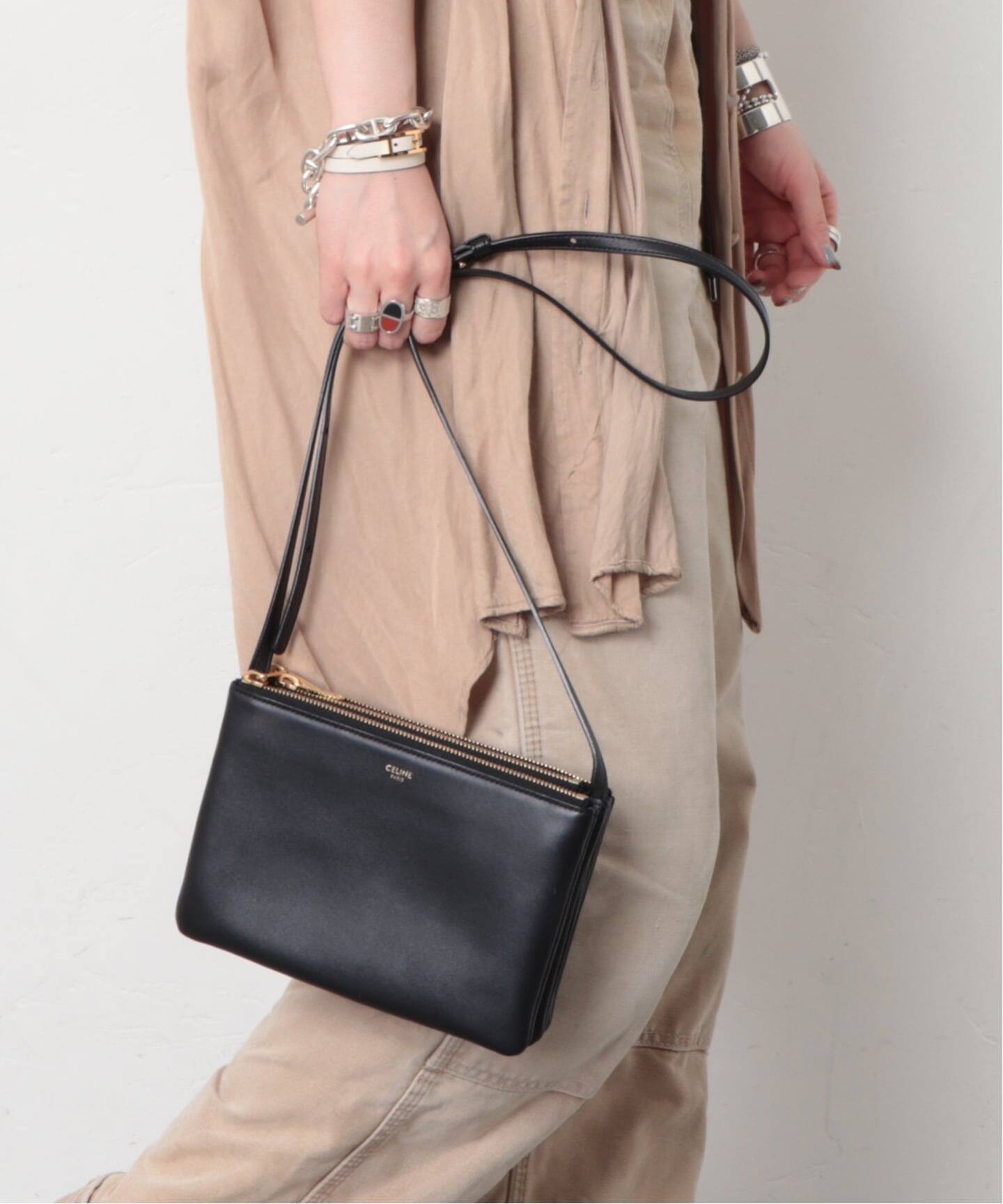 トリオ スモール セリーヌ(CELINE)セリーヌ TRIO SMALL トリオ スモール ショルダー