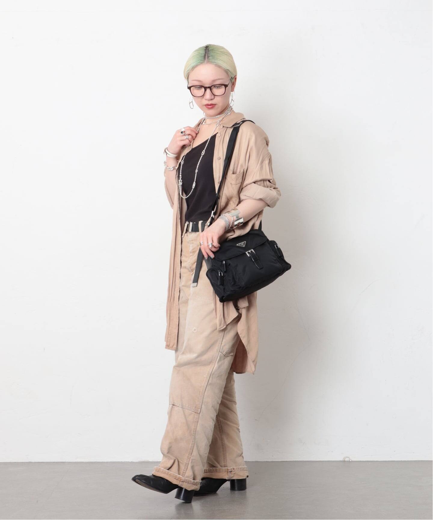 PRADA/プラダ】BT0501 shoulder fl nylon（ショルダーバッグ
