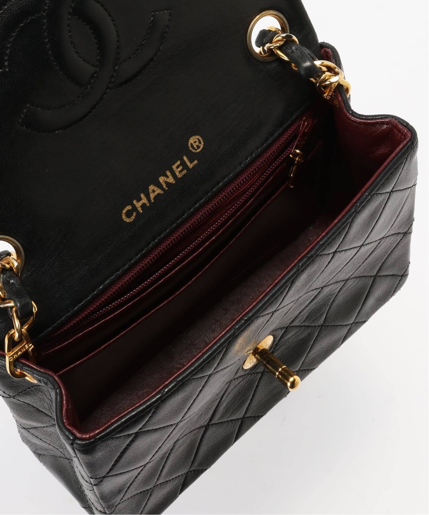 VINTAGE CHANEL/シャネル】Matelasse shoulder bag 17（ショルダー