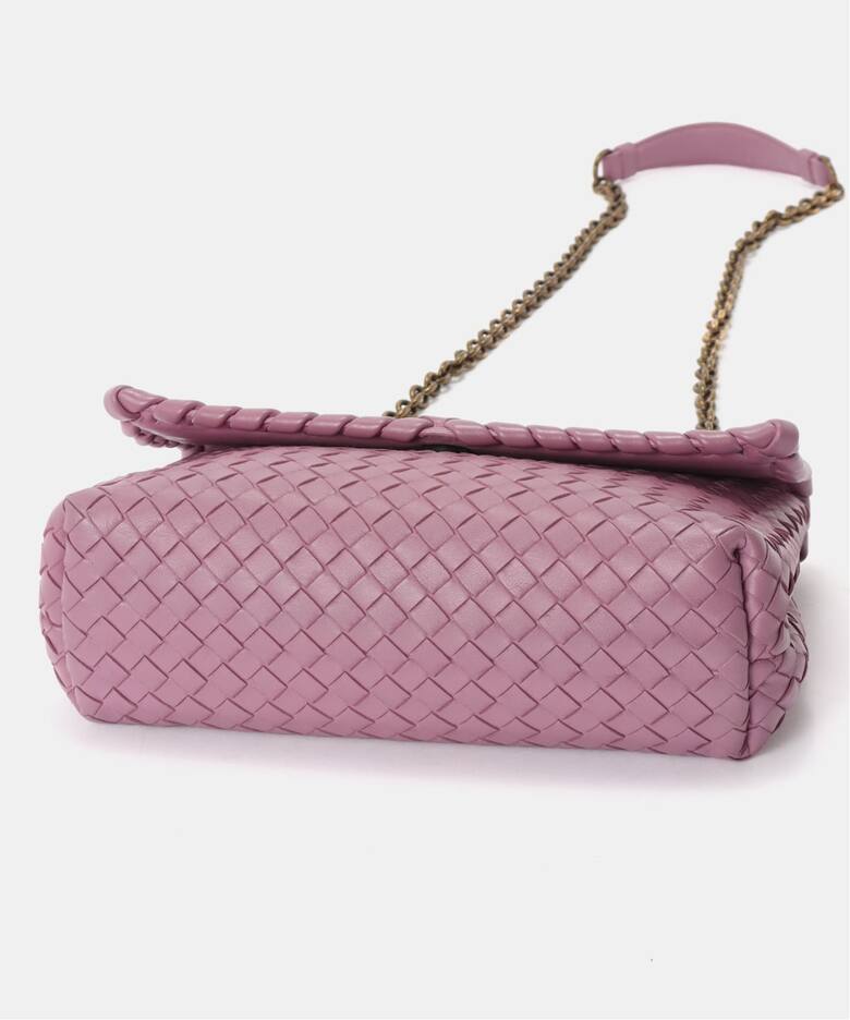 VINTAGE BOTTEGA VENETA/ボッテガ ヴェネタ】 Intrecciato shoulder 