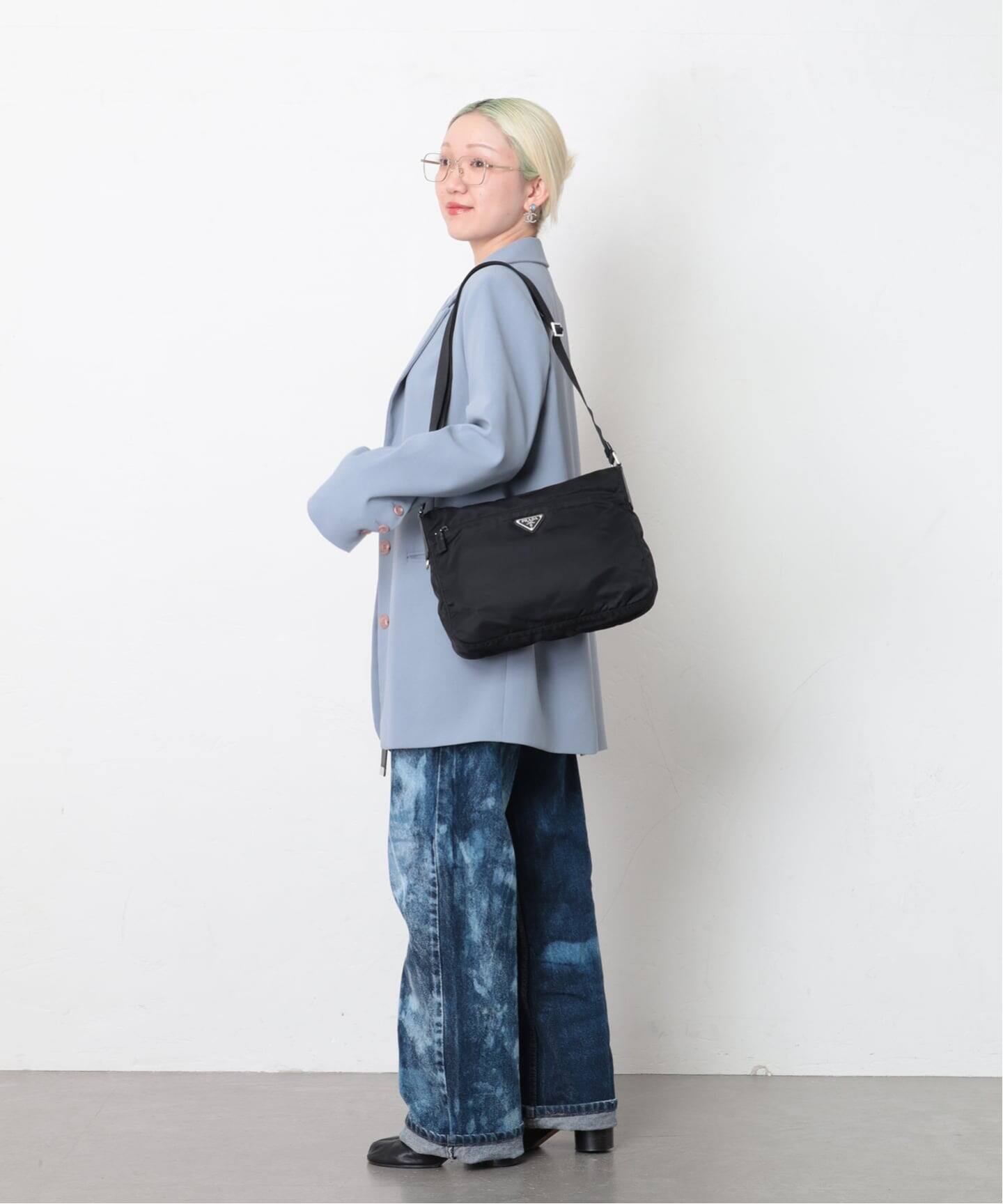 PRADA/プラダ】shoulder zip pocket nylon（ショルダーバッグ