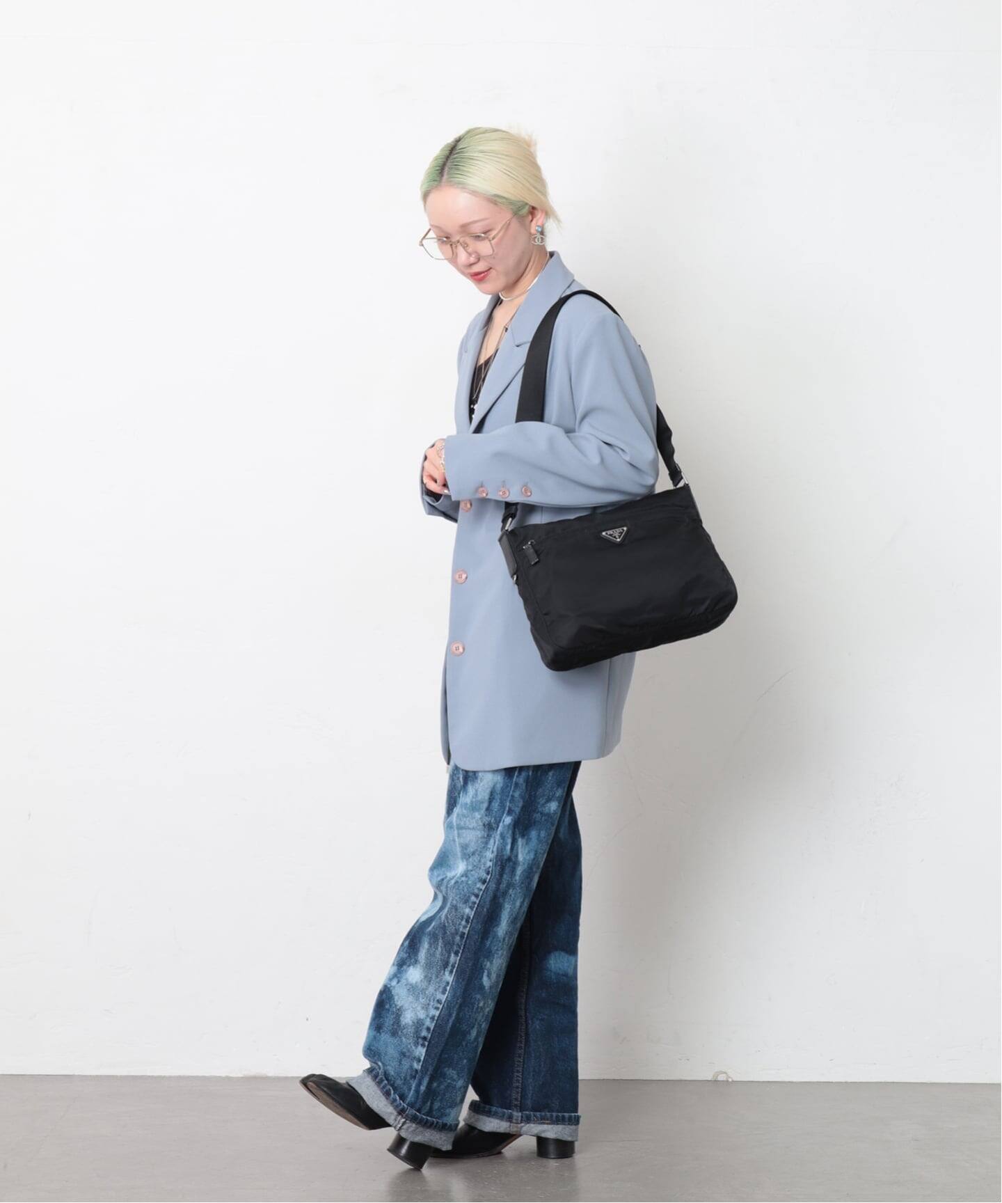 PRADA/プラダ】shoulder zip pocket nylon（ショルダーバッグ
