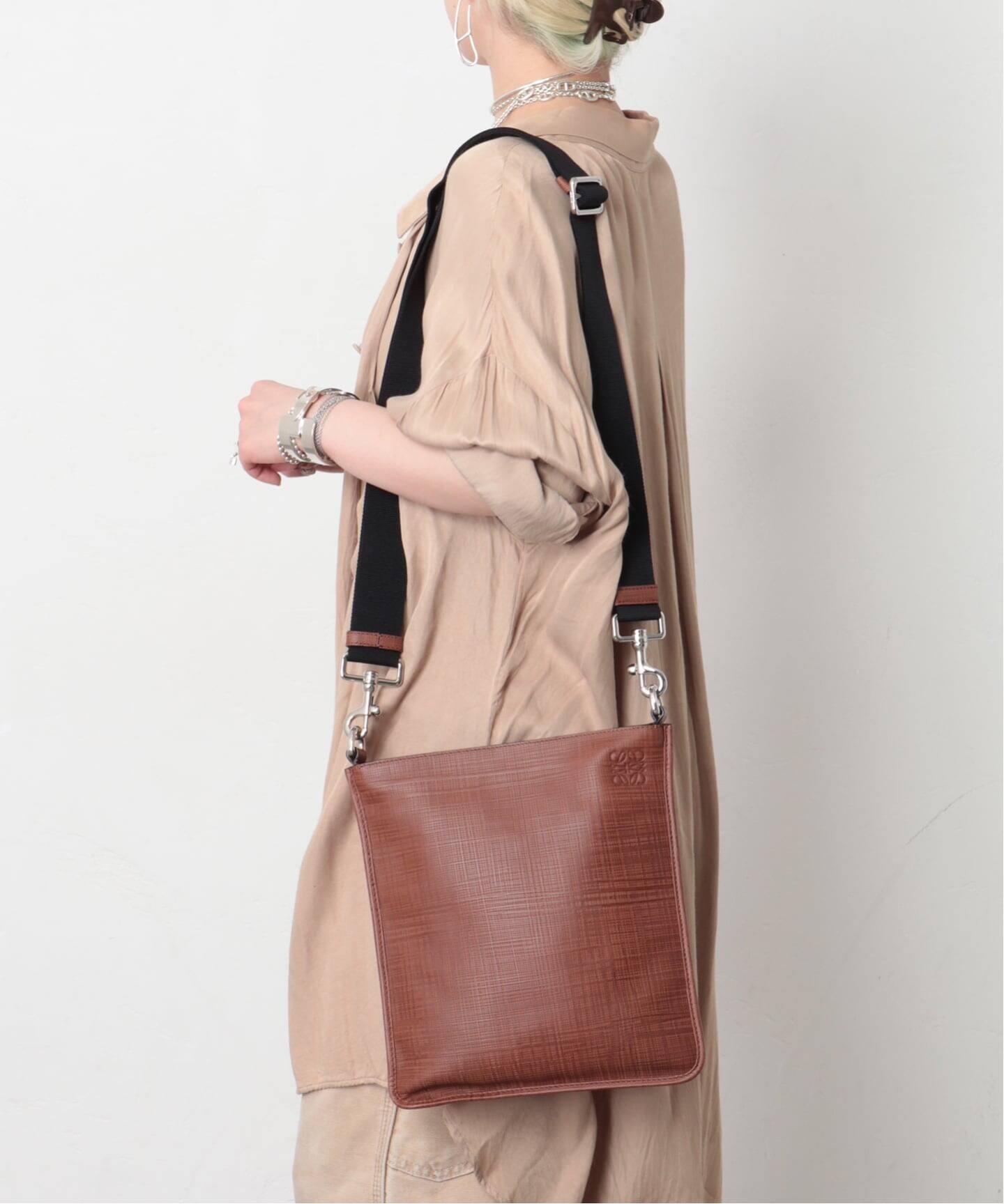 VINTAGE LOEWE/ロエベ】shoulder square（ショルダーバッグ