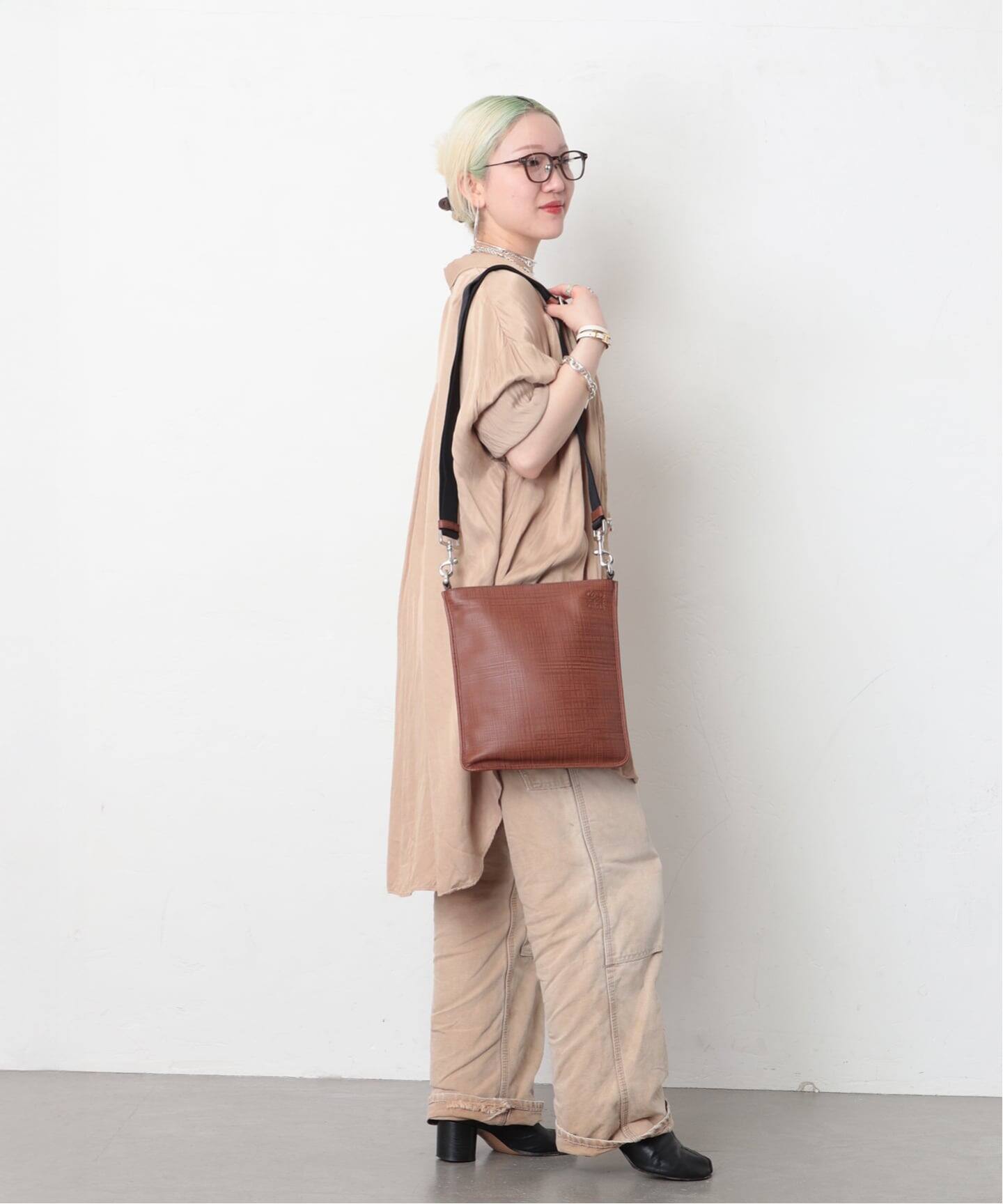 VINTAGE LOEWE/ロエベ】shoulder square（ショルダーバッグ