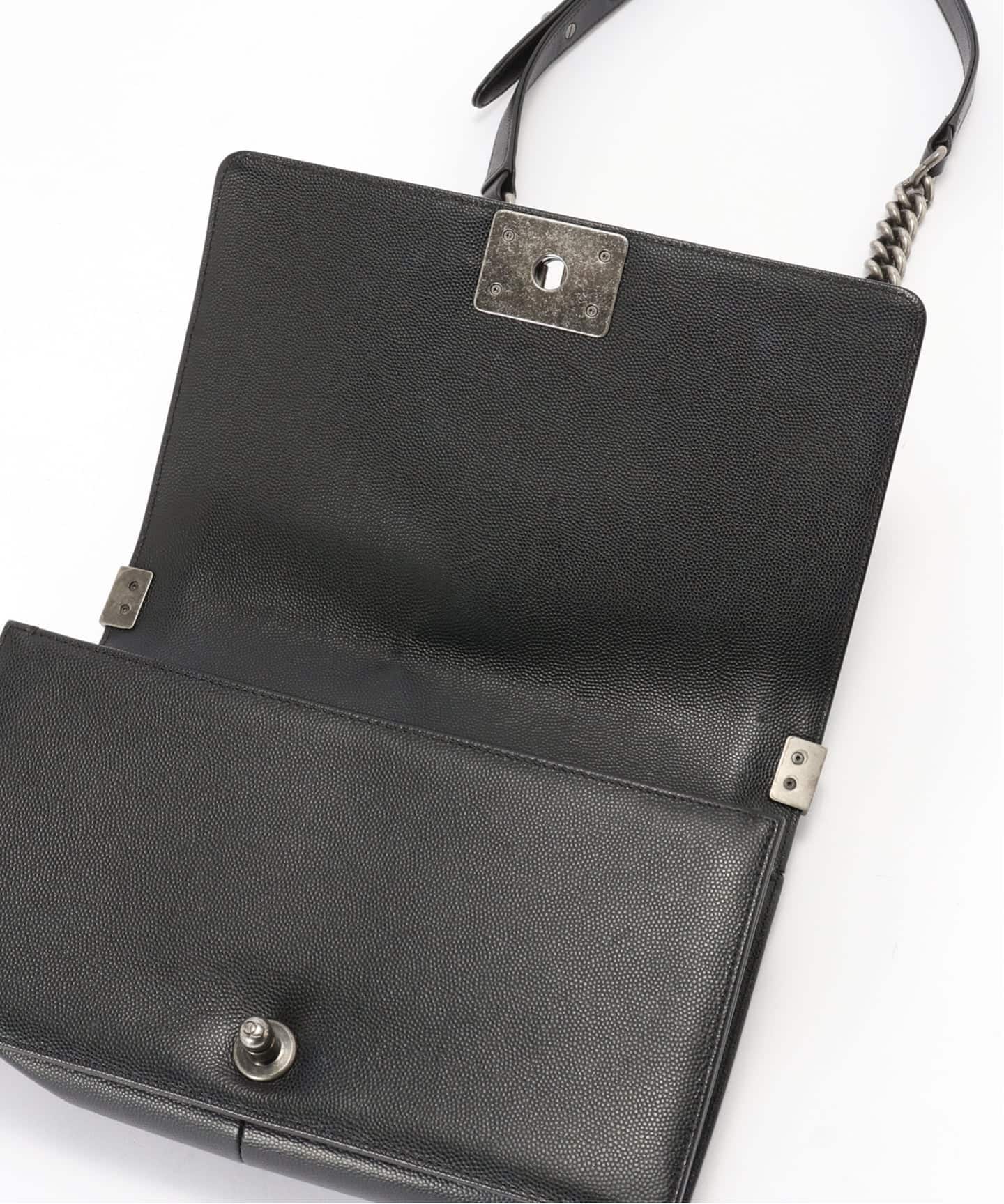 CHANEL/シャネル】Boy chanel shoulder bag 25（ショルダーバッグ