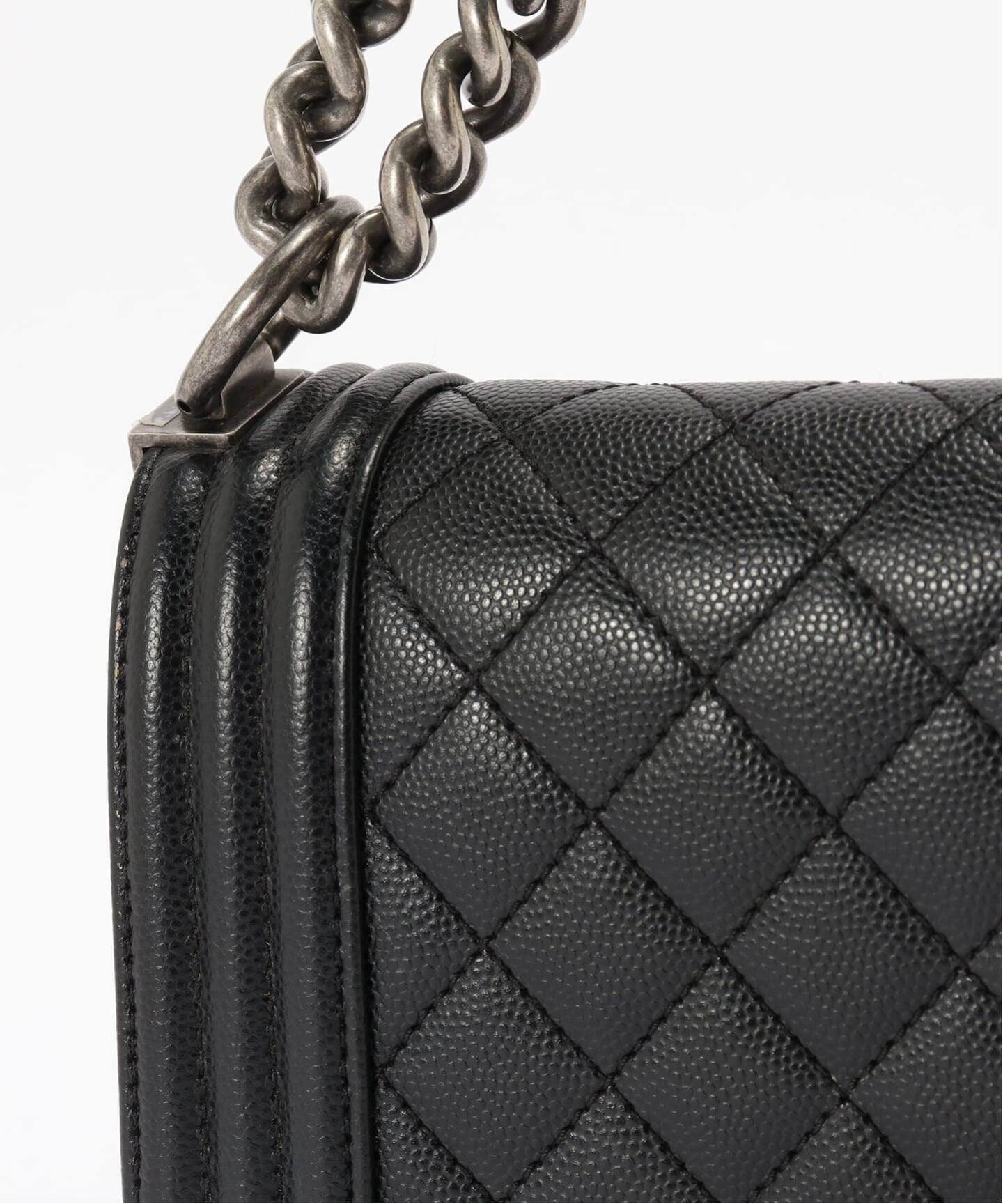 CHANEL/シャネル】Boy chanel shoulder bag 25（ショルダーバッグ