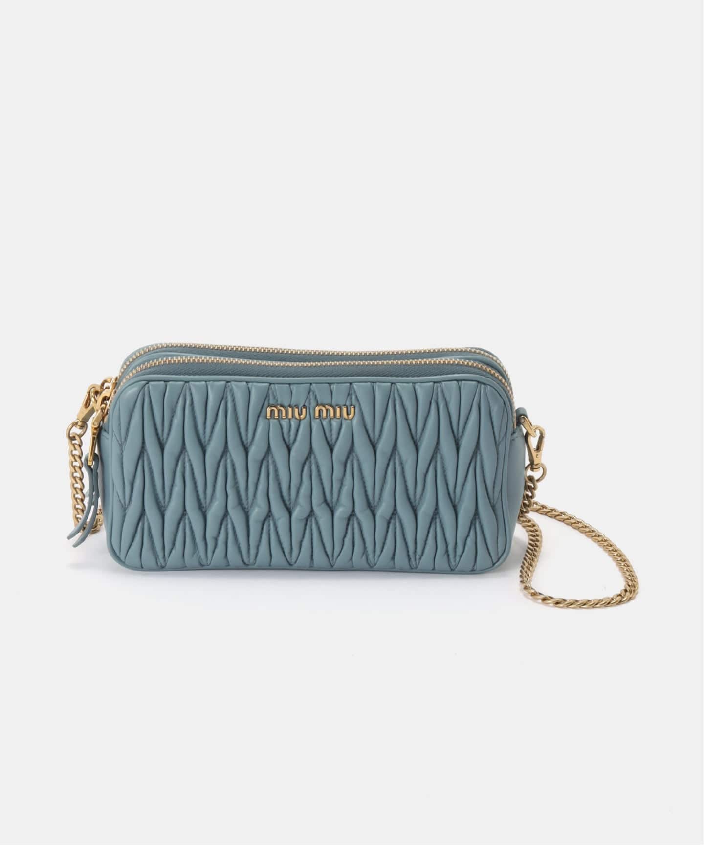 MIU MIU/ミュウミュウ】Matelasse shoulder（ショルダーバッグ