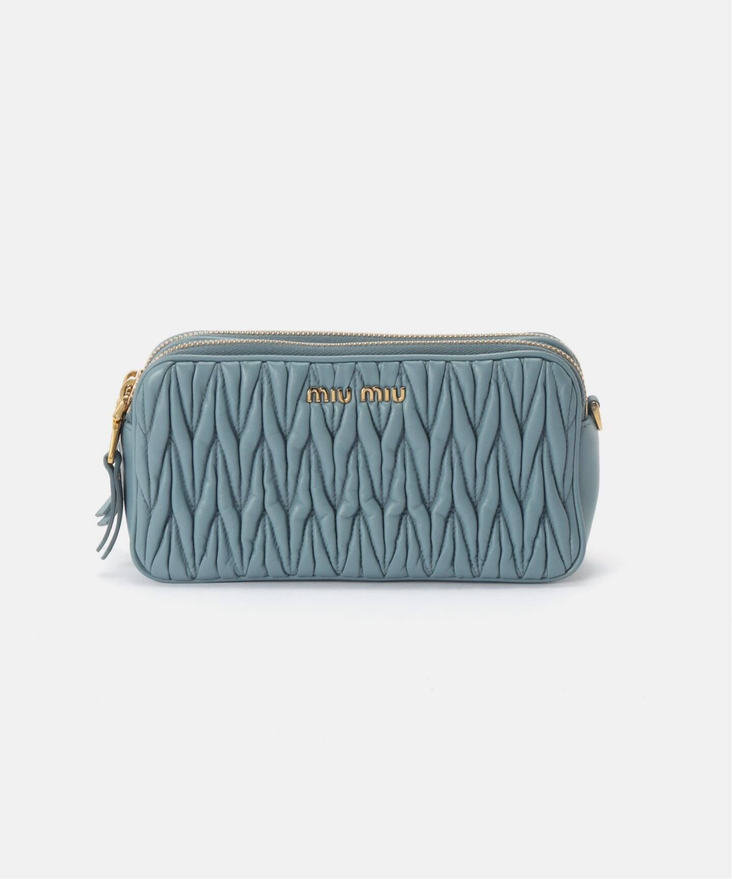 MIU MIU/ミュウミュウ】Matelasse shoulder（ショルダーバッグ