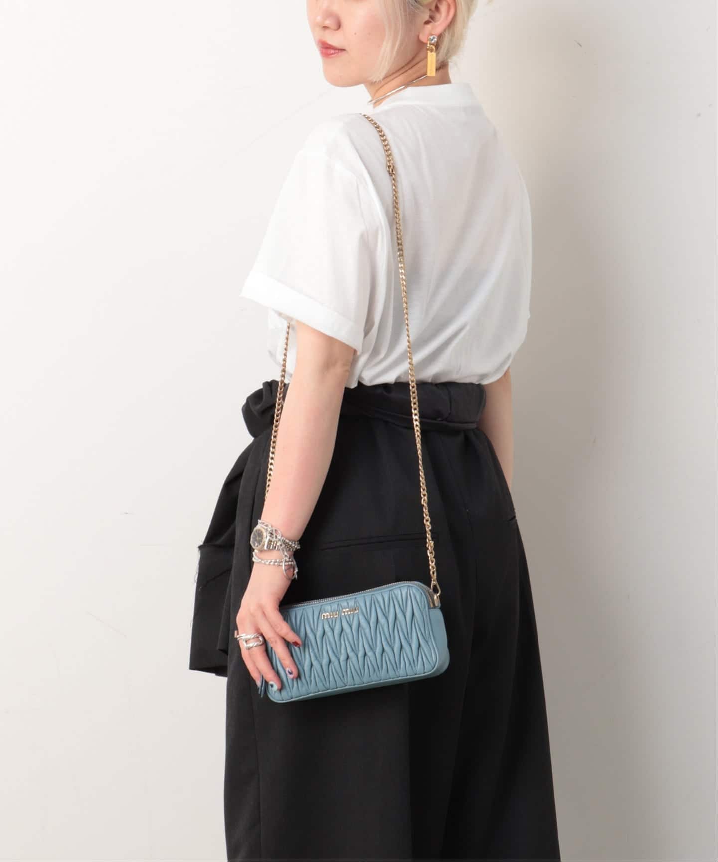 MIU MIU/ミュウミュウ】Matelasse shoulder（ショルダーバッグ