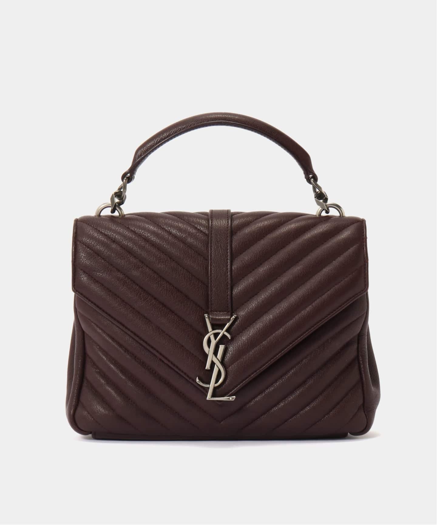 SAINT LAURENT/サンローラン】College handbag 2way（ショルダーバッグ