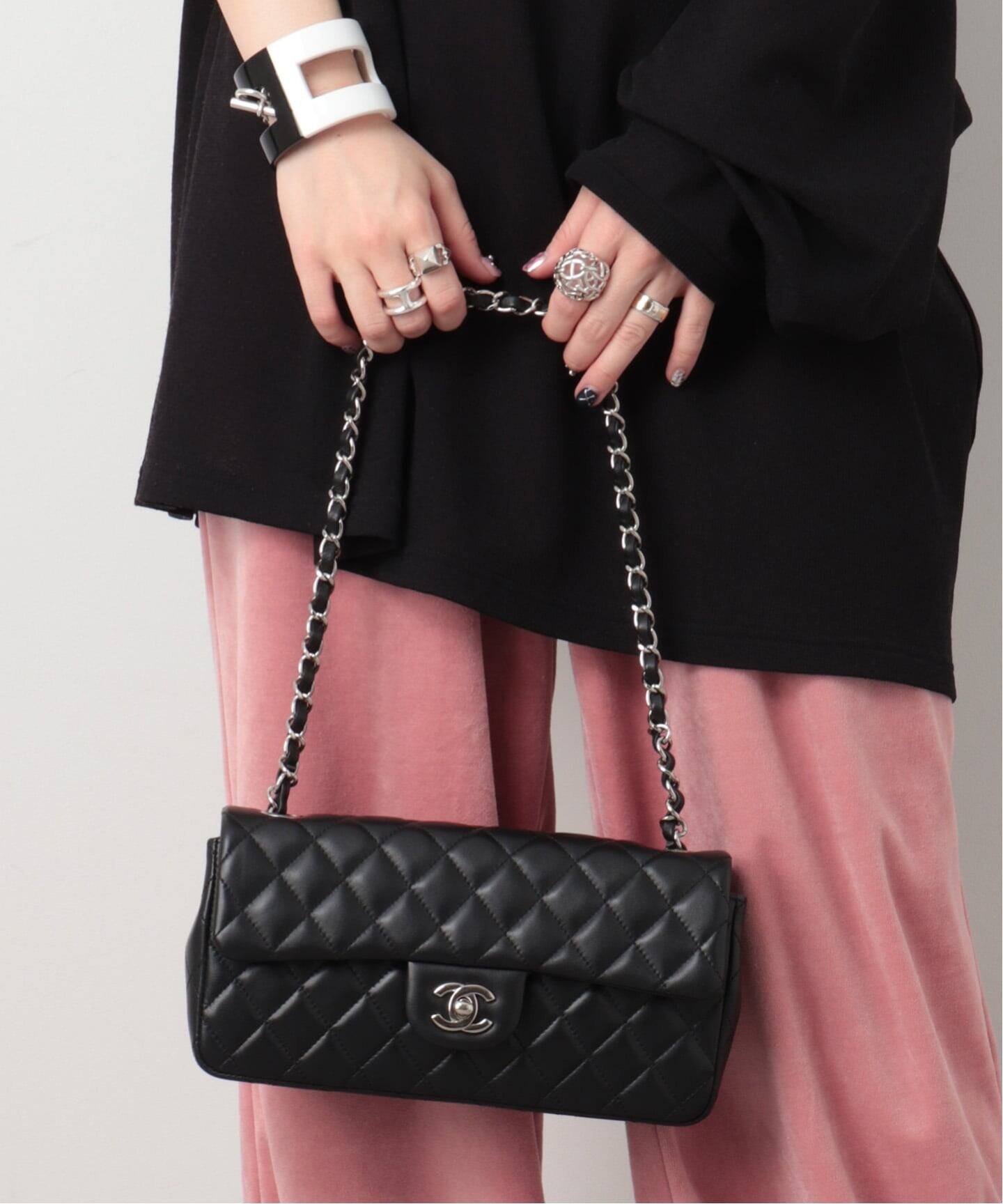 CHANEL/シャネル】Matelasse shoulder bag 25 horizonta（ショルダー 