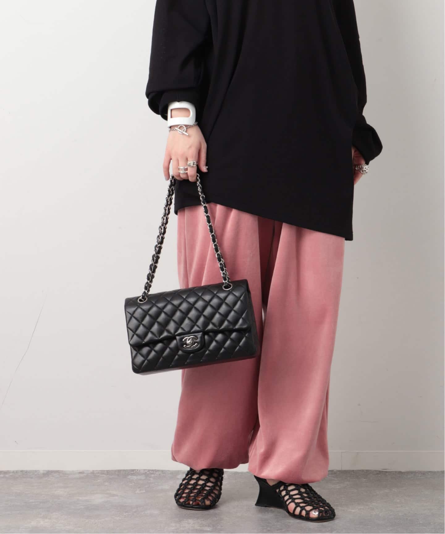 CHANEL/シャネル】Matelasse shoulder bag 25（ショルダーバッグ